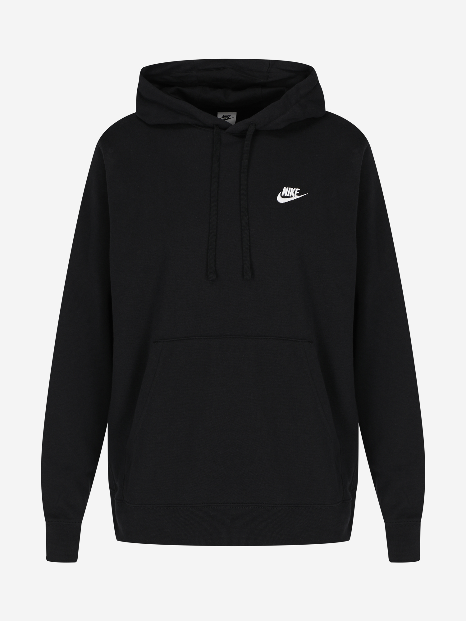 фото Худи мужское nike nsw club, черный