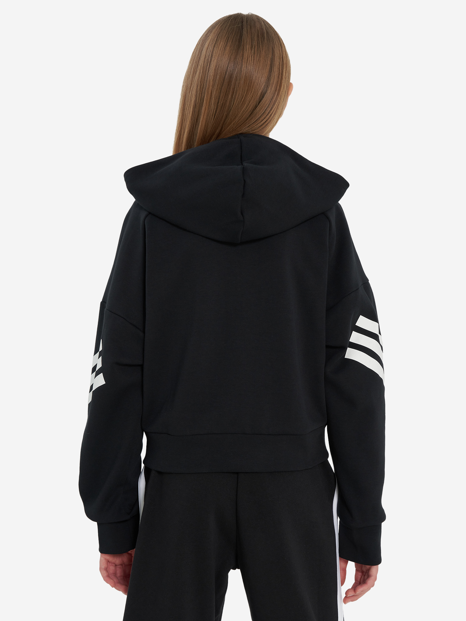 фото Толстовка для девочек adidas, черный