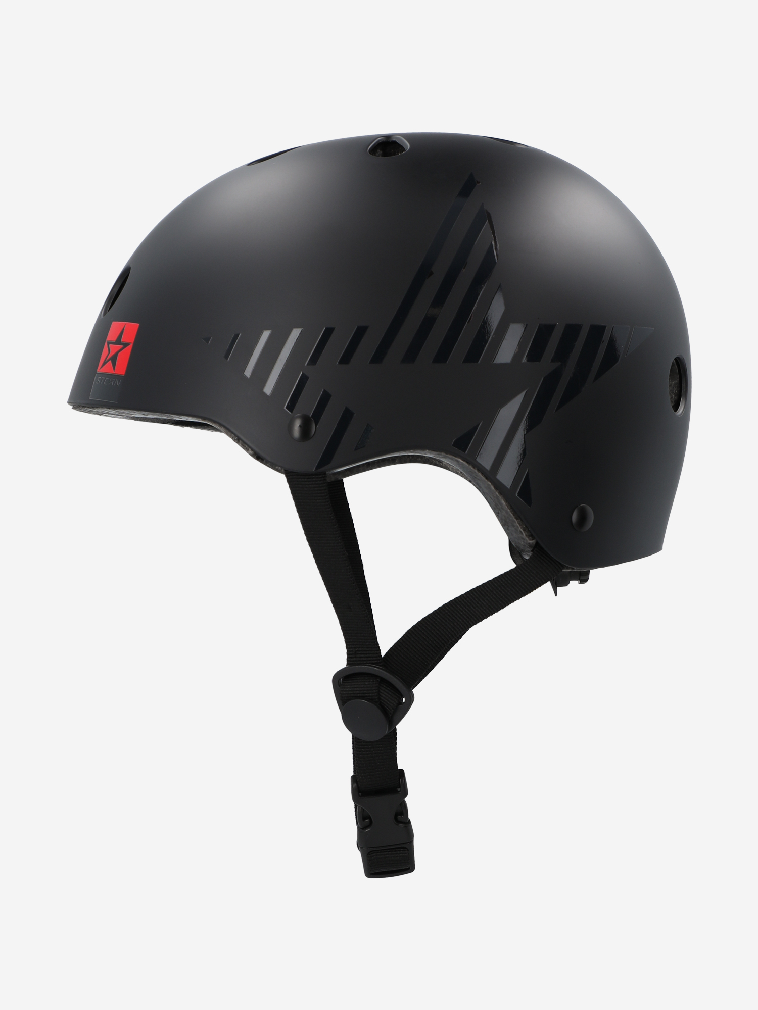 фото Шлем велосипедный детский stern bmx helmet, черный