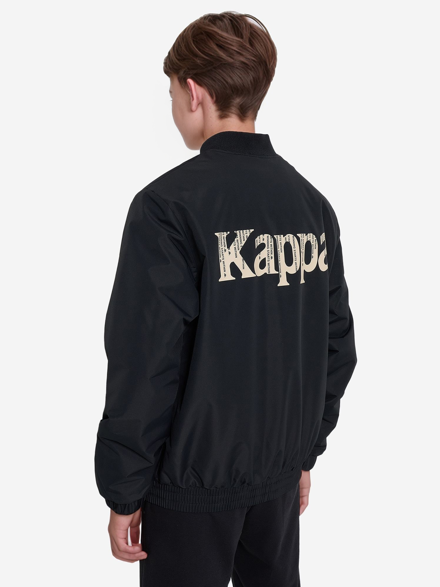 фото Куртка утепленная для мальчиков kappa, черный