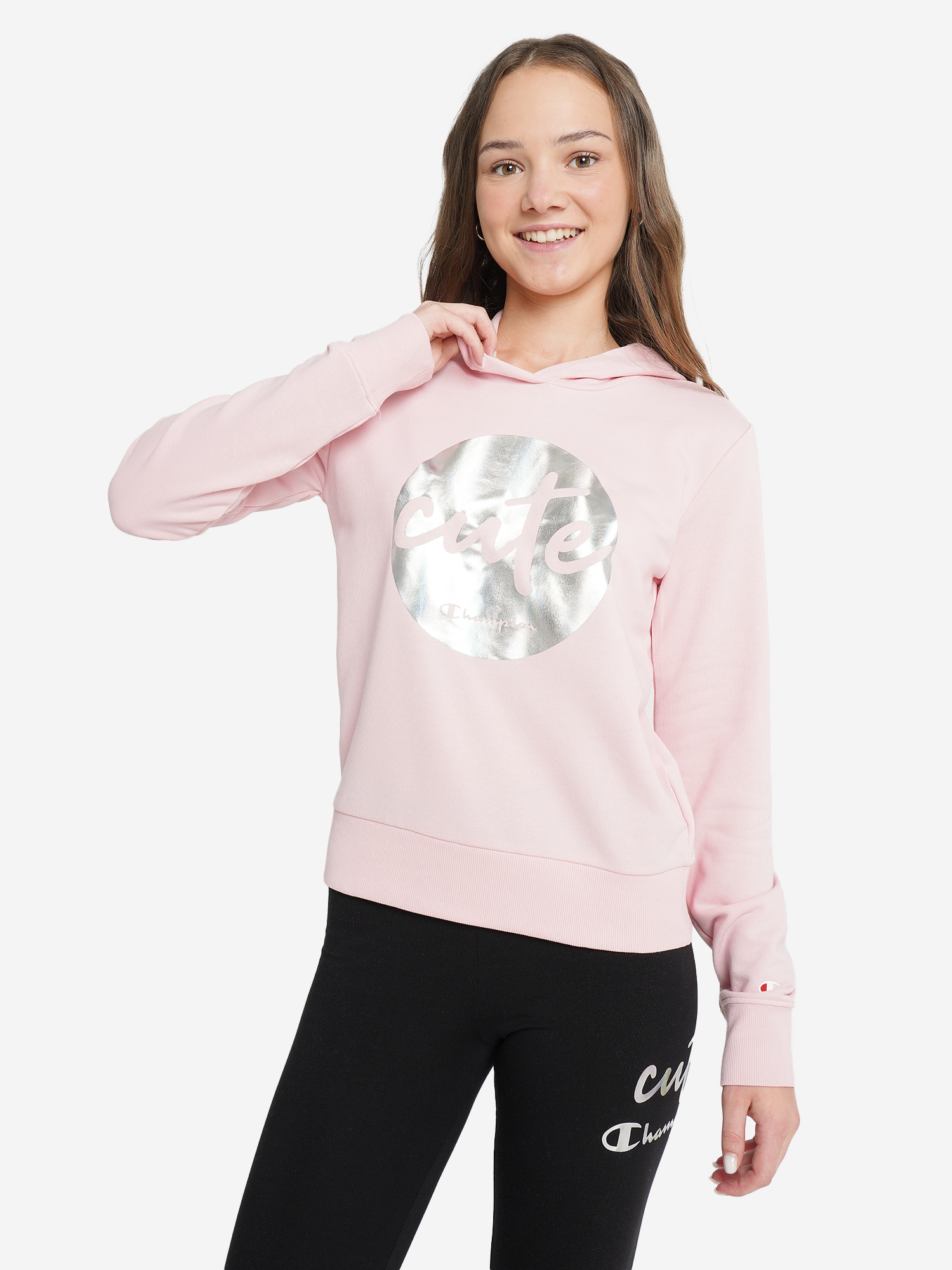 Худи для девочек Champion, Розовый
Худи для девочек Champion, Розовый