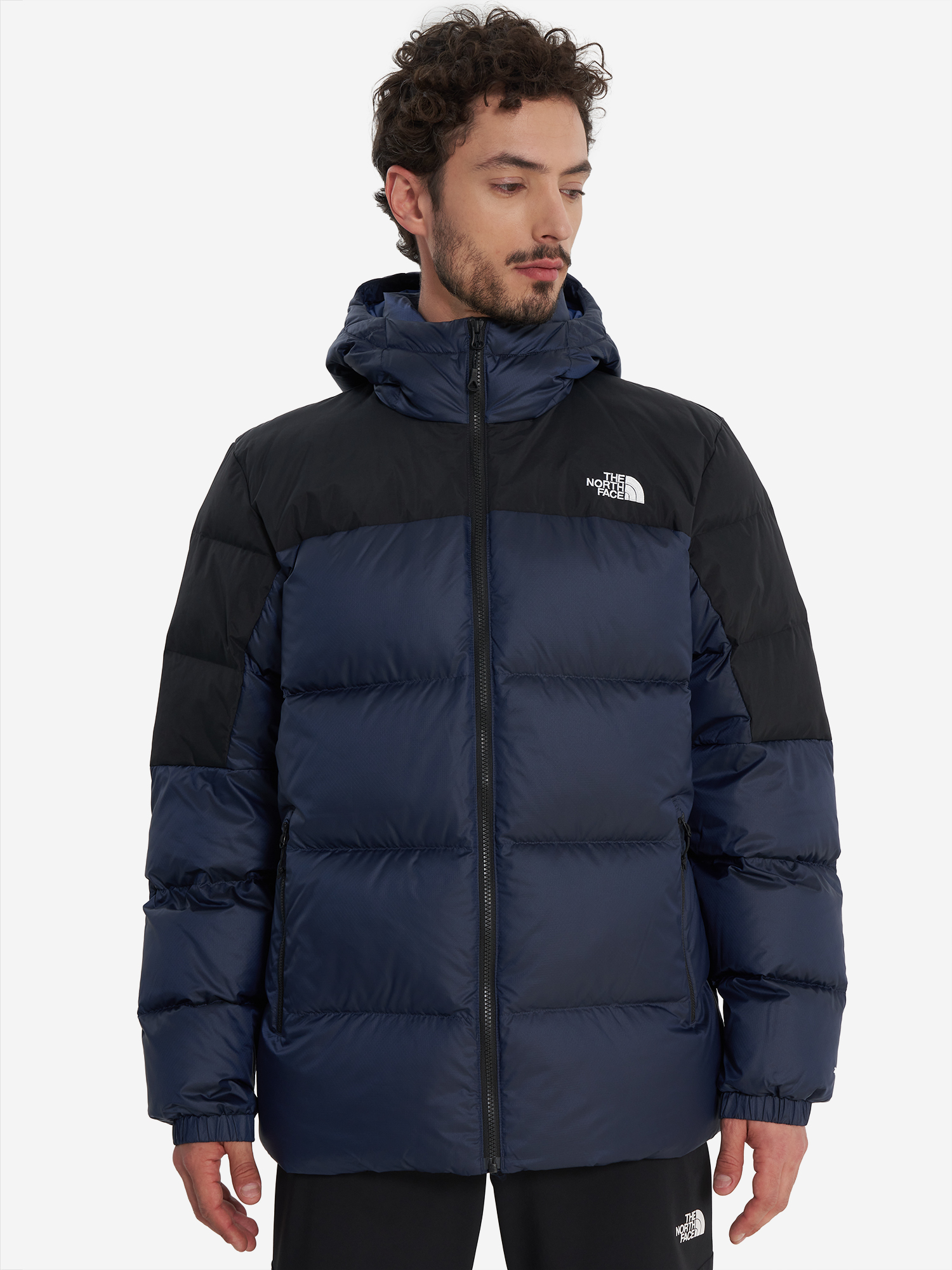 фото Пуховик мужской the north face diablo down 2.0, синий