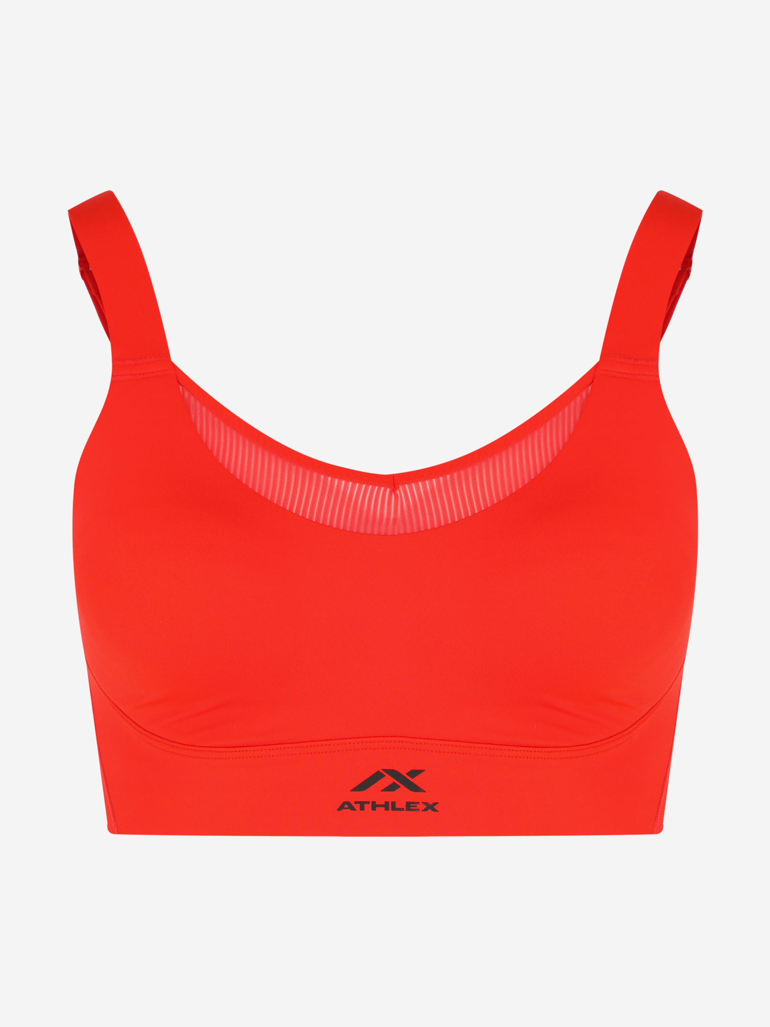фото Топ бра спортивный athlex, красный