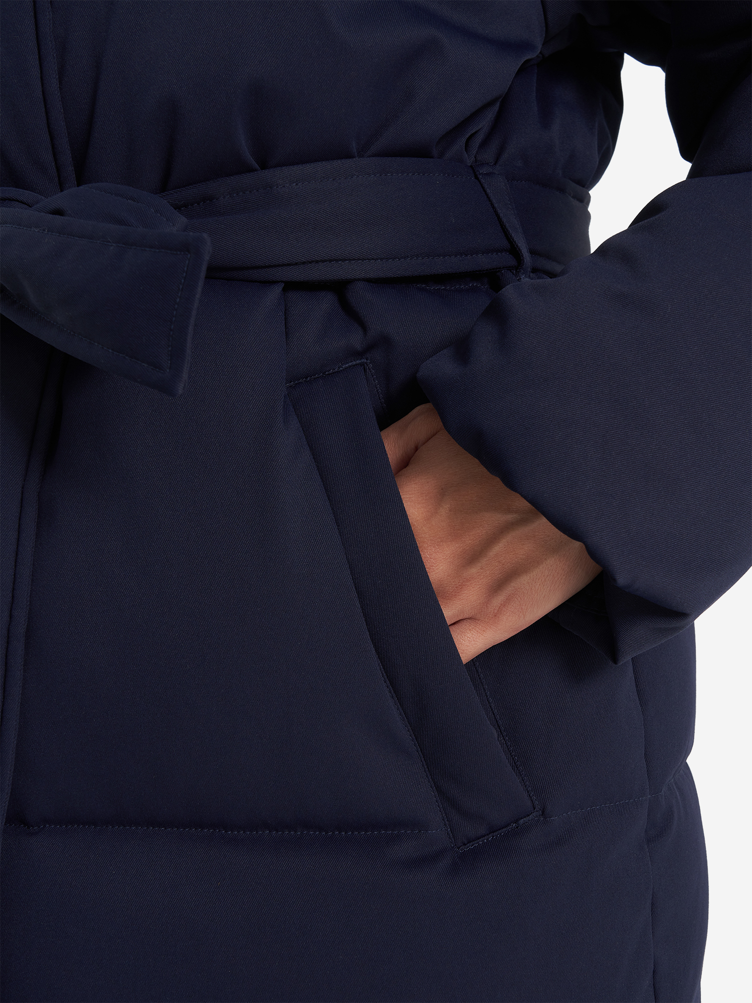 фото Пальто утепленное женское robe di kappa, синий