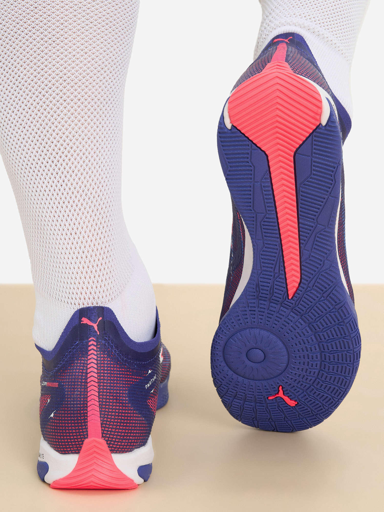 фото Бутсы мужские puma ultra 5 pro court, фиолетовый