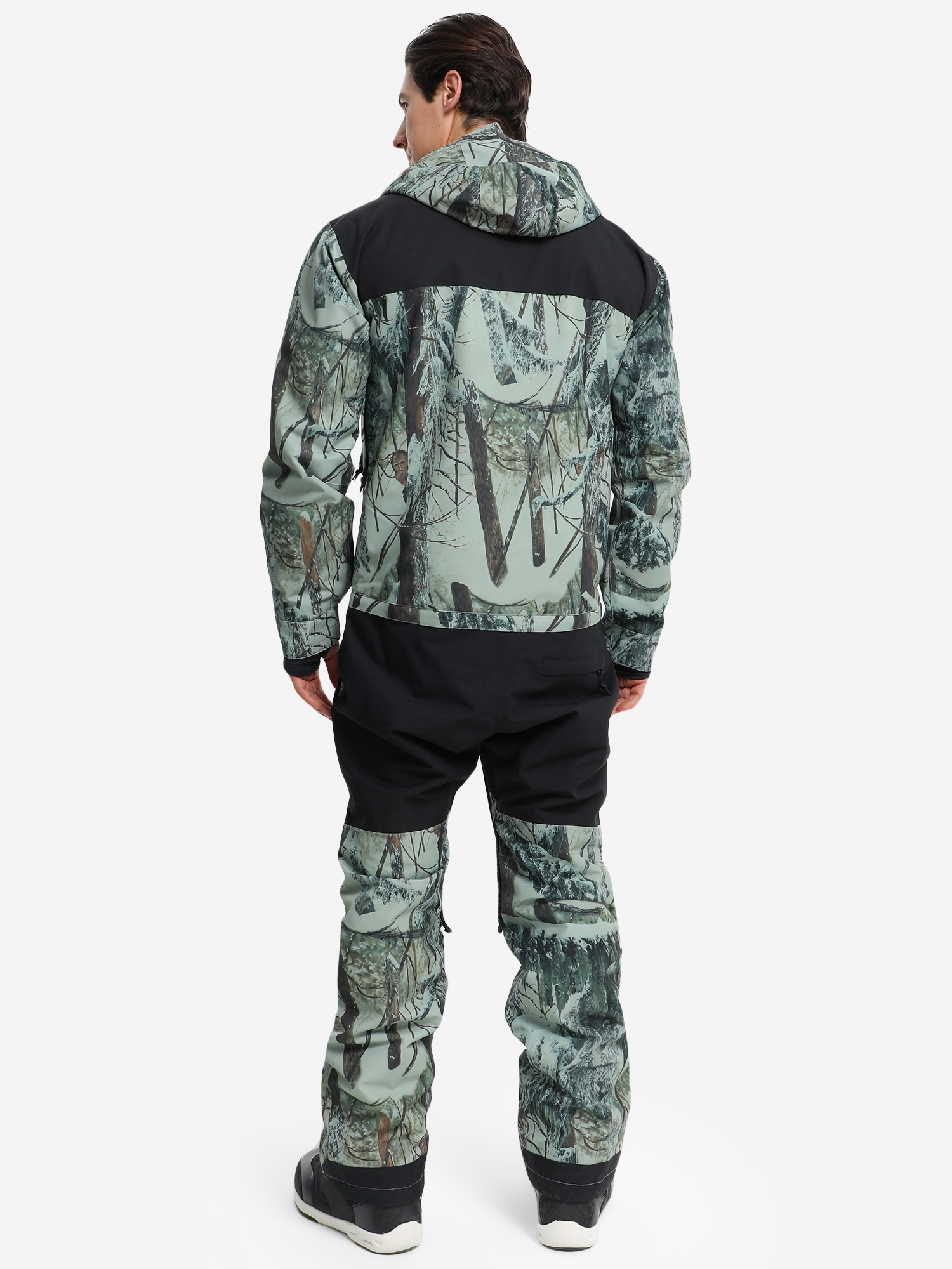 фото Комбинезон мужской airblaster insulated freedom, зеленый