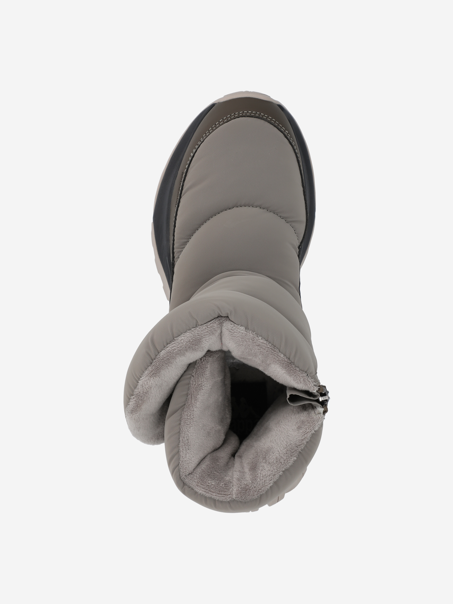 фото Кроссовки утепленные женские kappa giusto mid puffy, серый