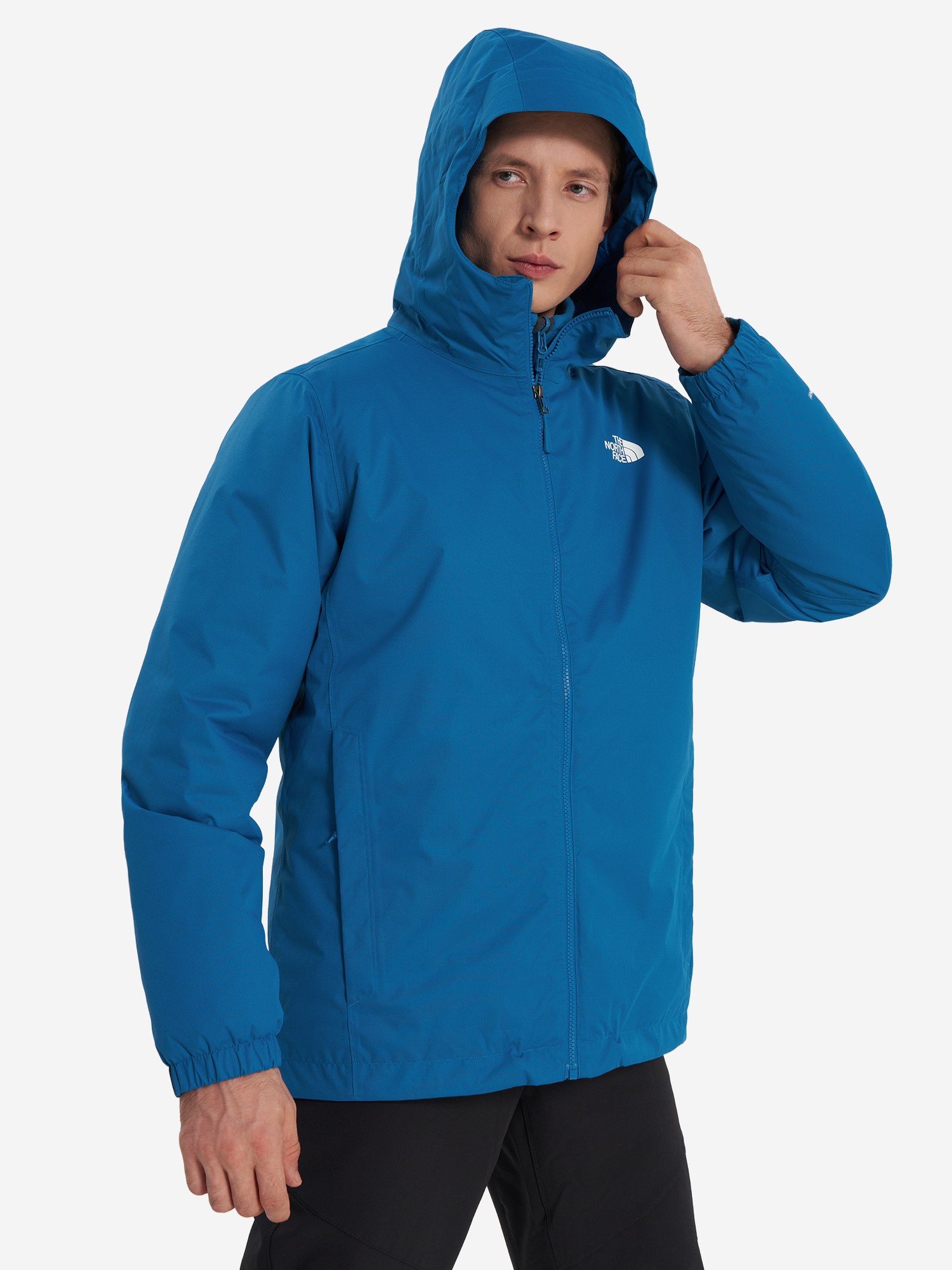 фото Куртка утепленная мужская the north face quest insulated, голубой