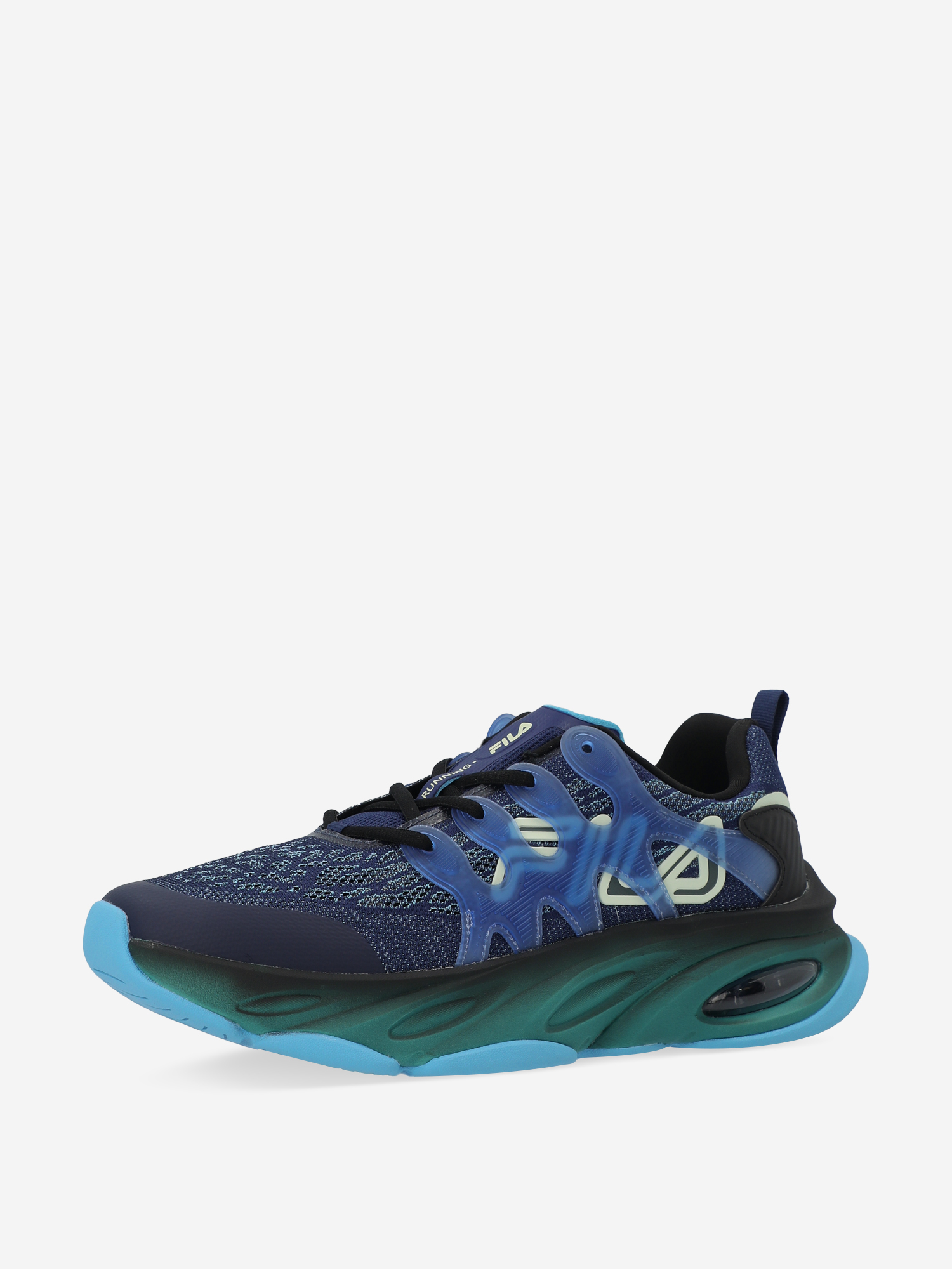 фото Кроссовки мужские fila slv runner, синий