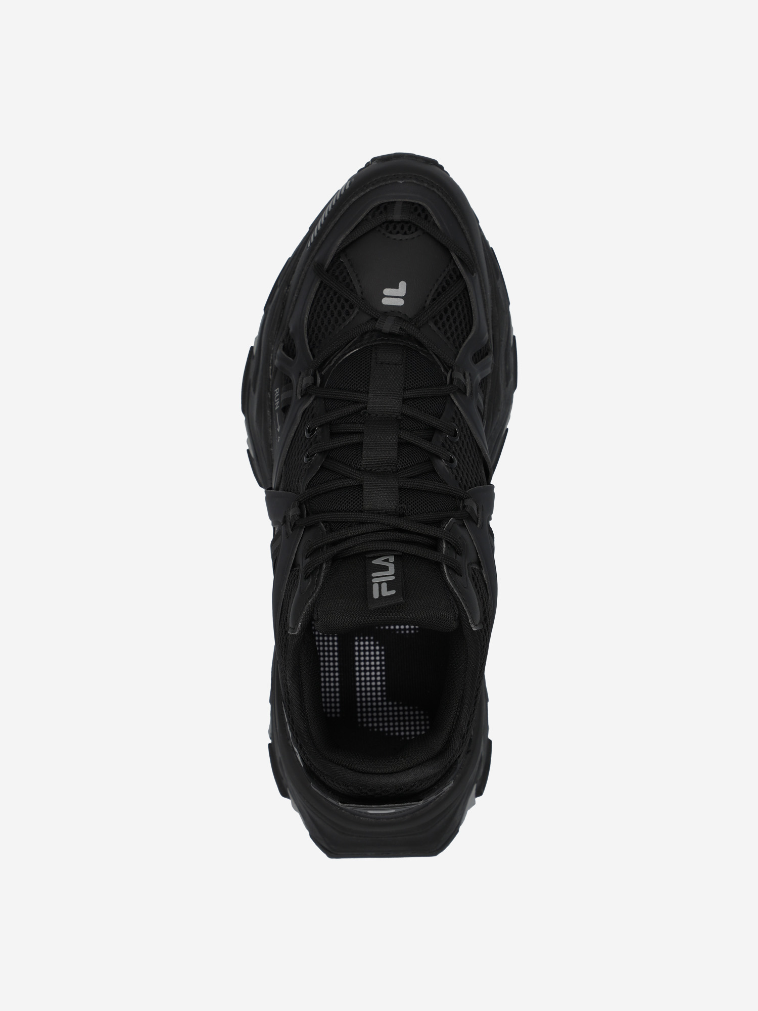 фото Кроссовки мужские fila trace low m, черный
