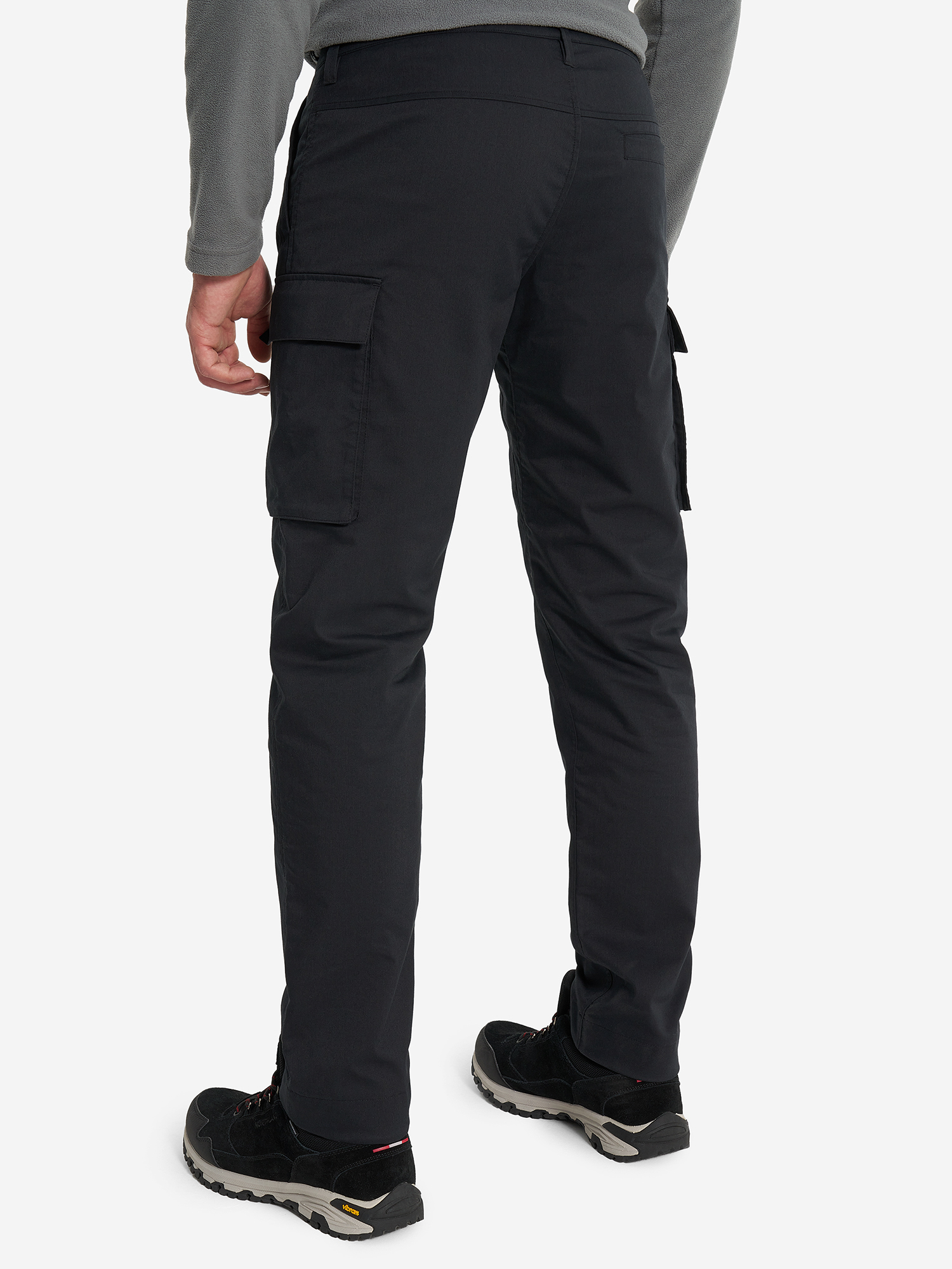фото Брюки мужские jack wolfskin arctic road, черный