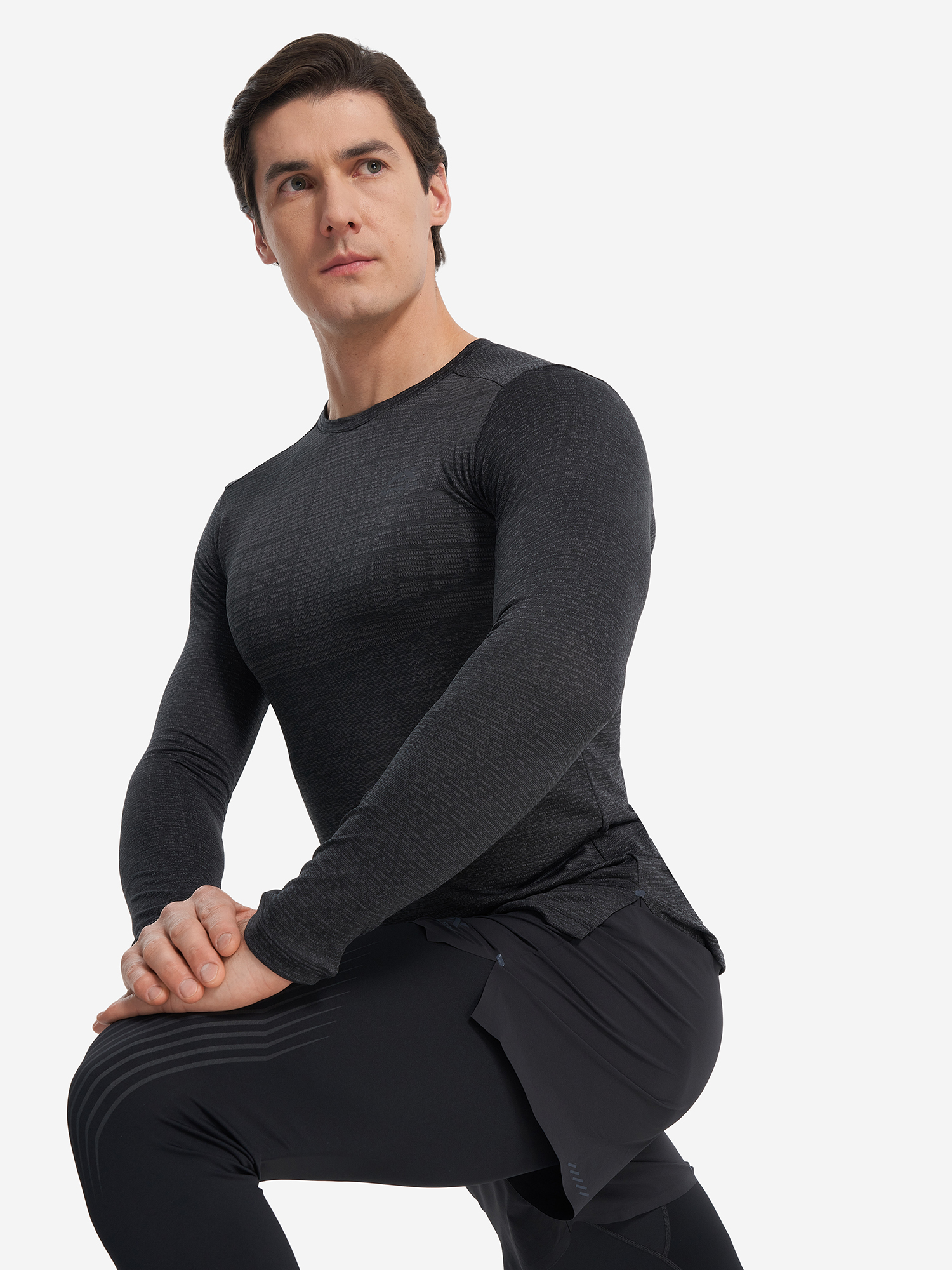 фото Лонгслив мужской athlex, черный