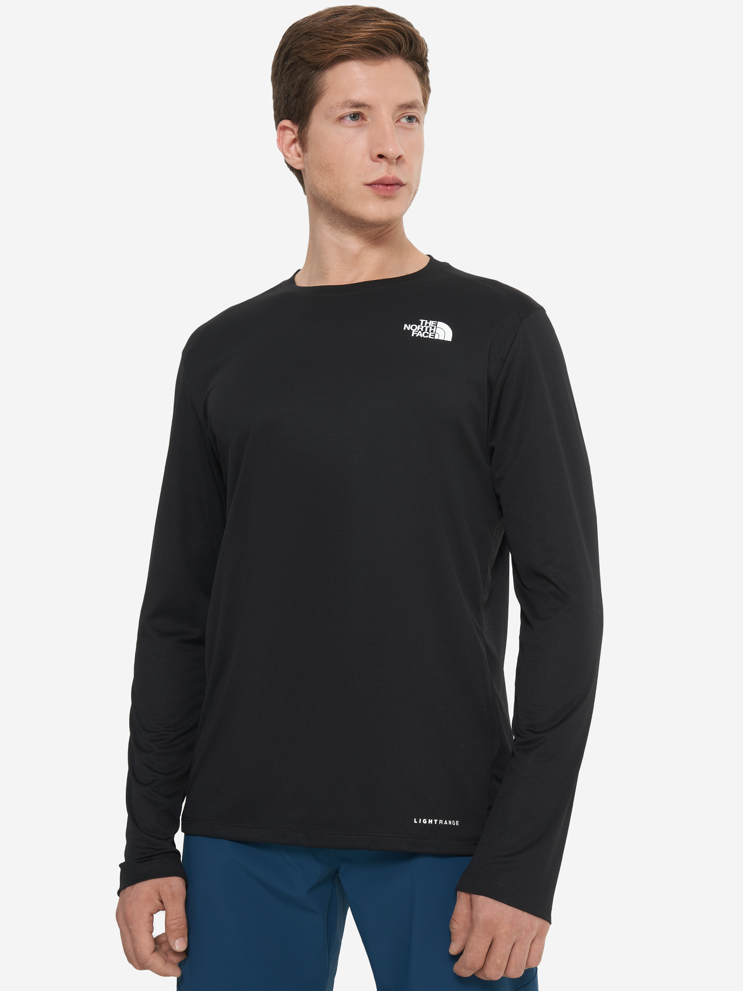 фото Лонгслив мужской the north face shadow, черный