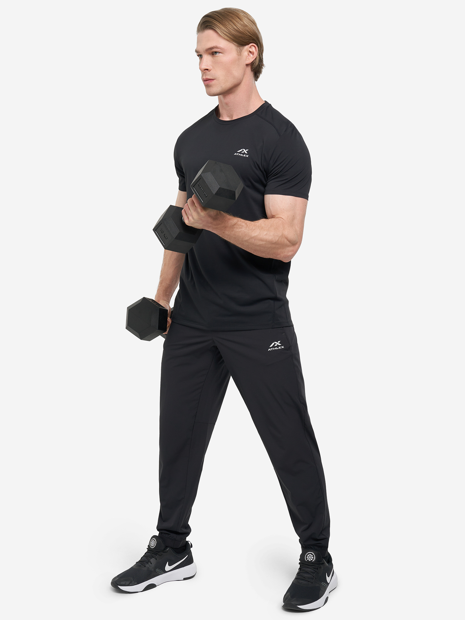 фото Футболка мужская athlex motion, черный
