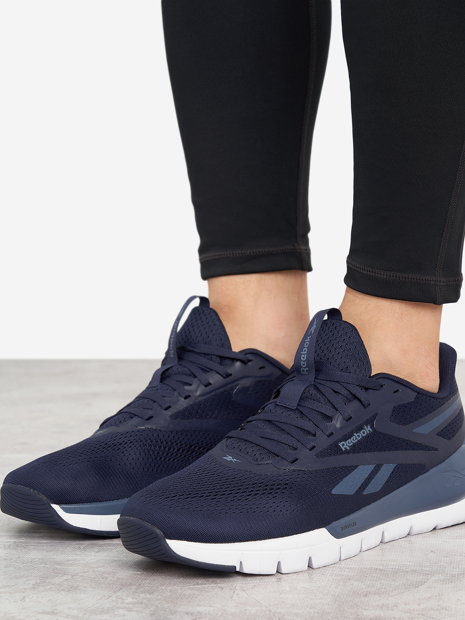 фото Кроссовки мужские reebok flex trainer, синий