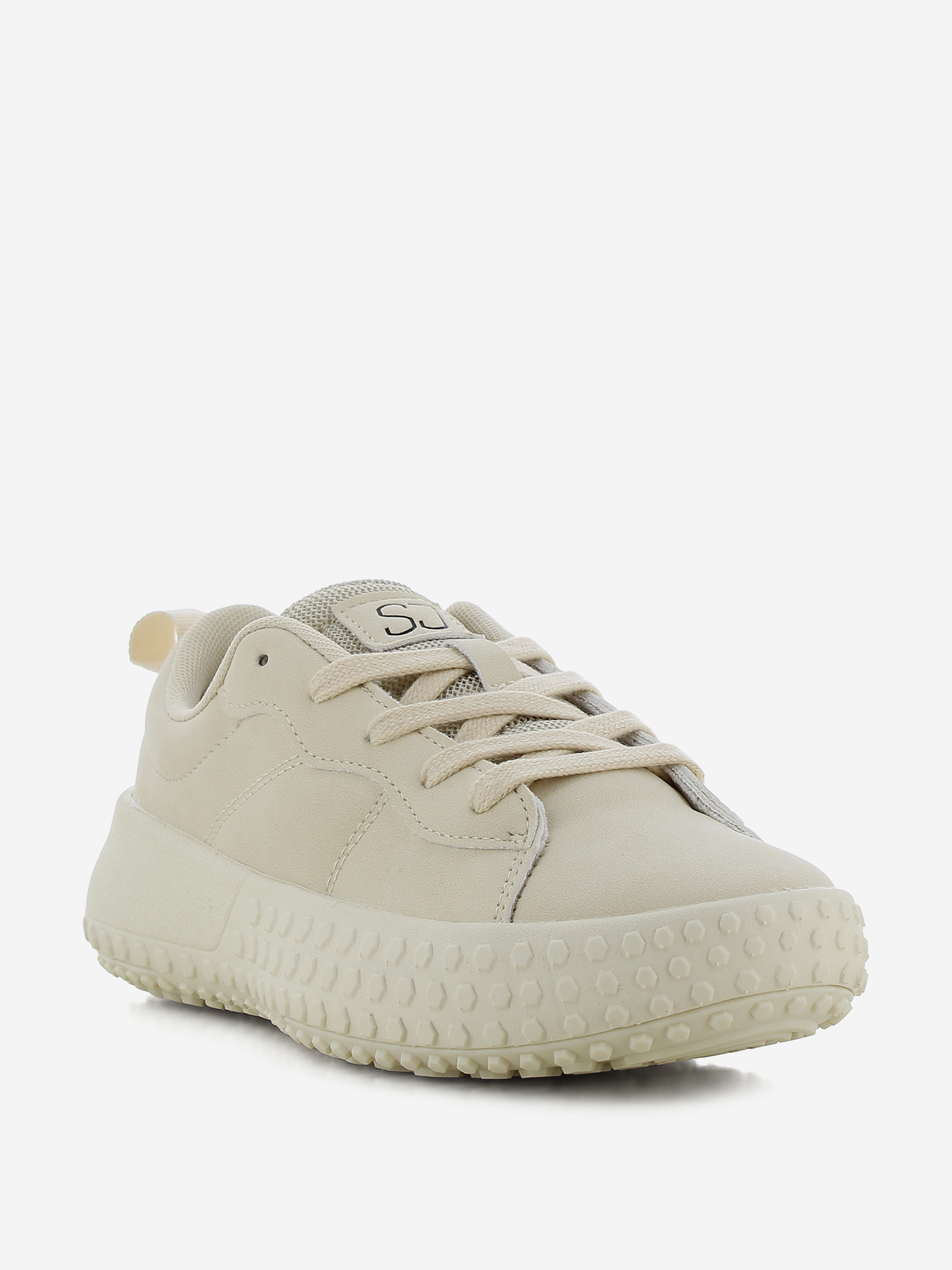 фото Кеды женские safety jogger juna pu, бежевый
