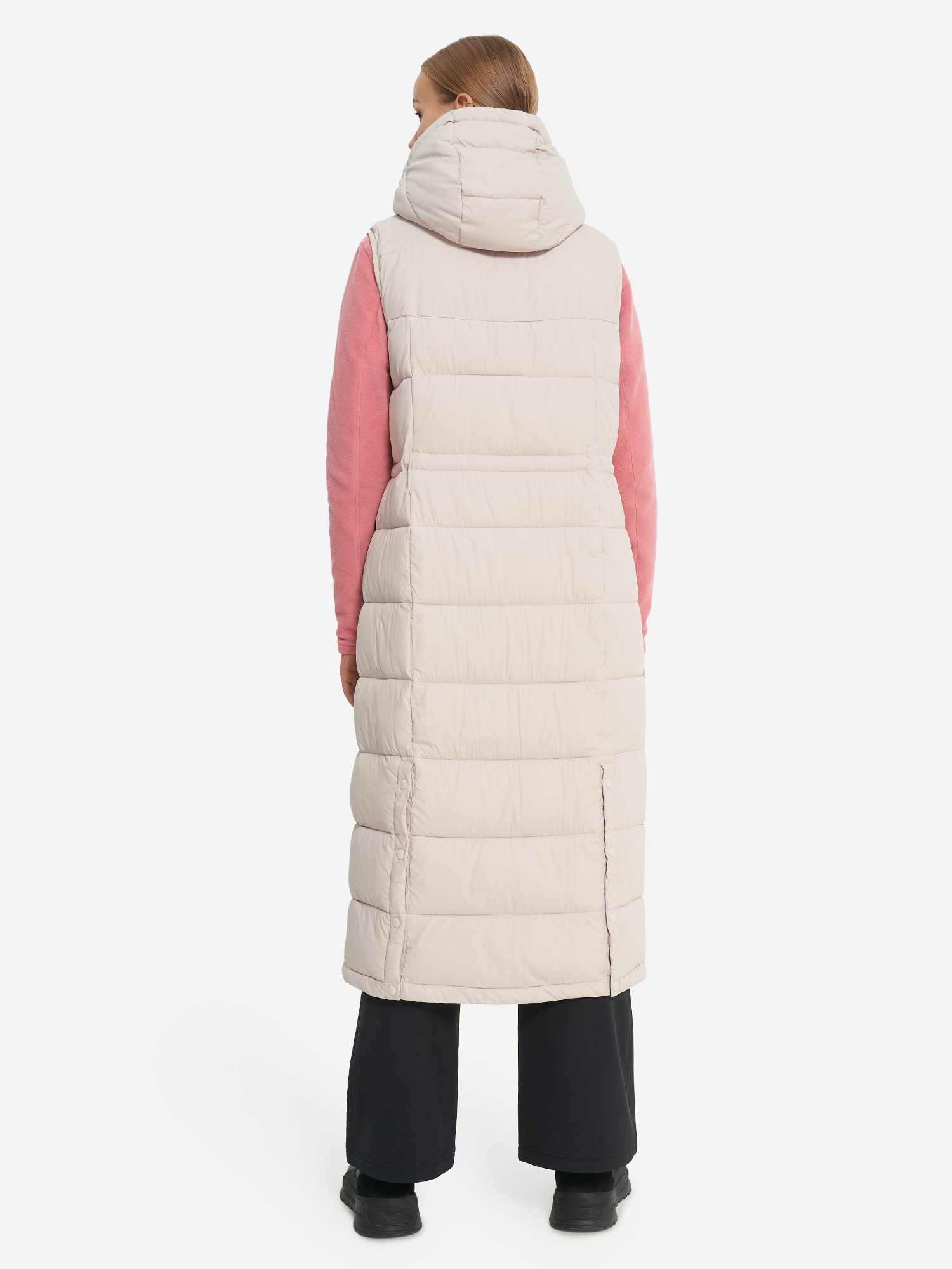 фото Жилет утепленный женский columbia pike lake long vest, бежевый