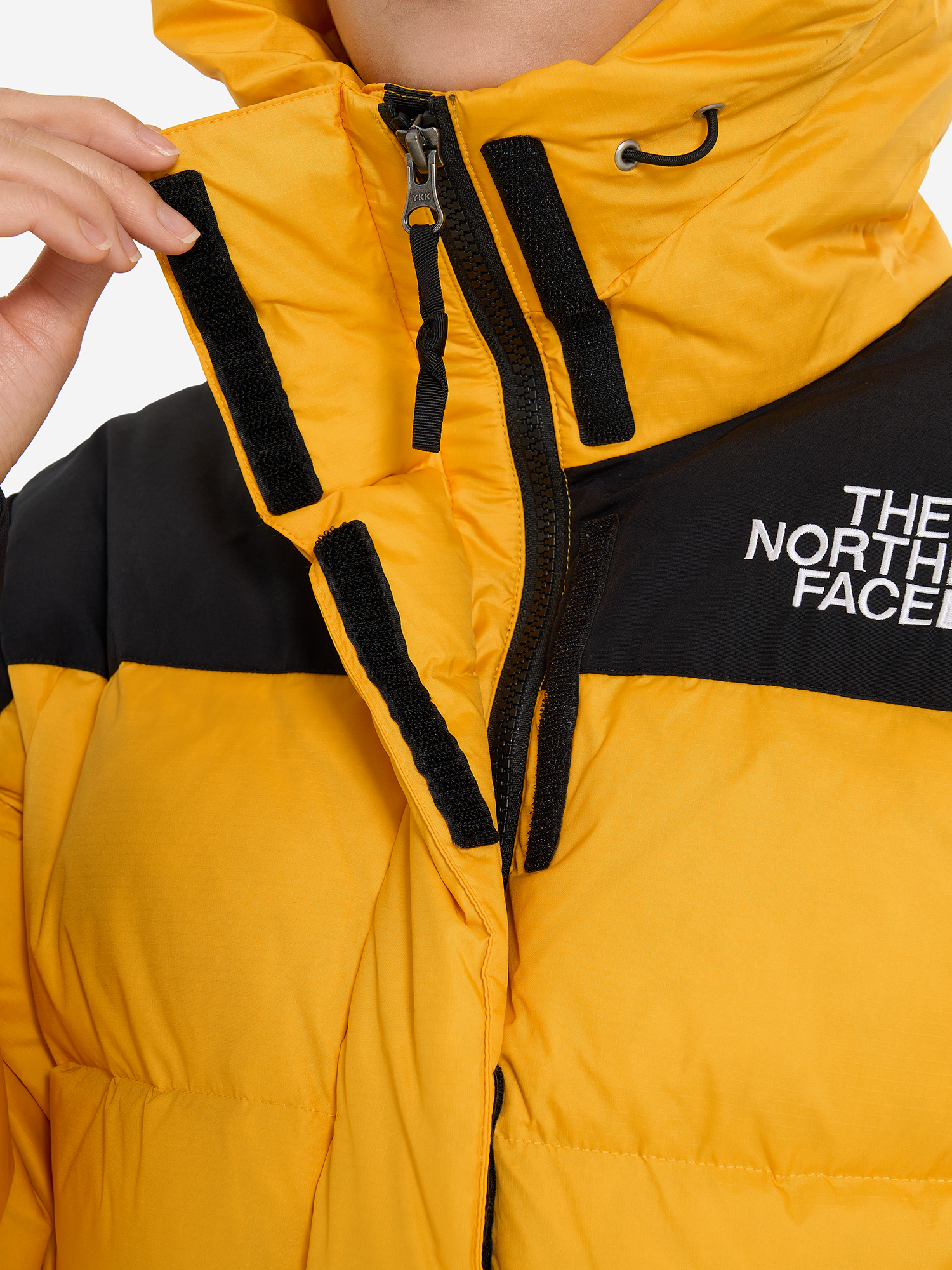 фото Пуховик женский the north face hmlyn, желтый