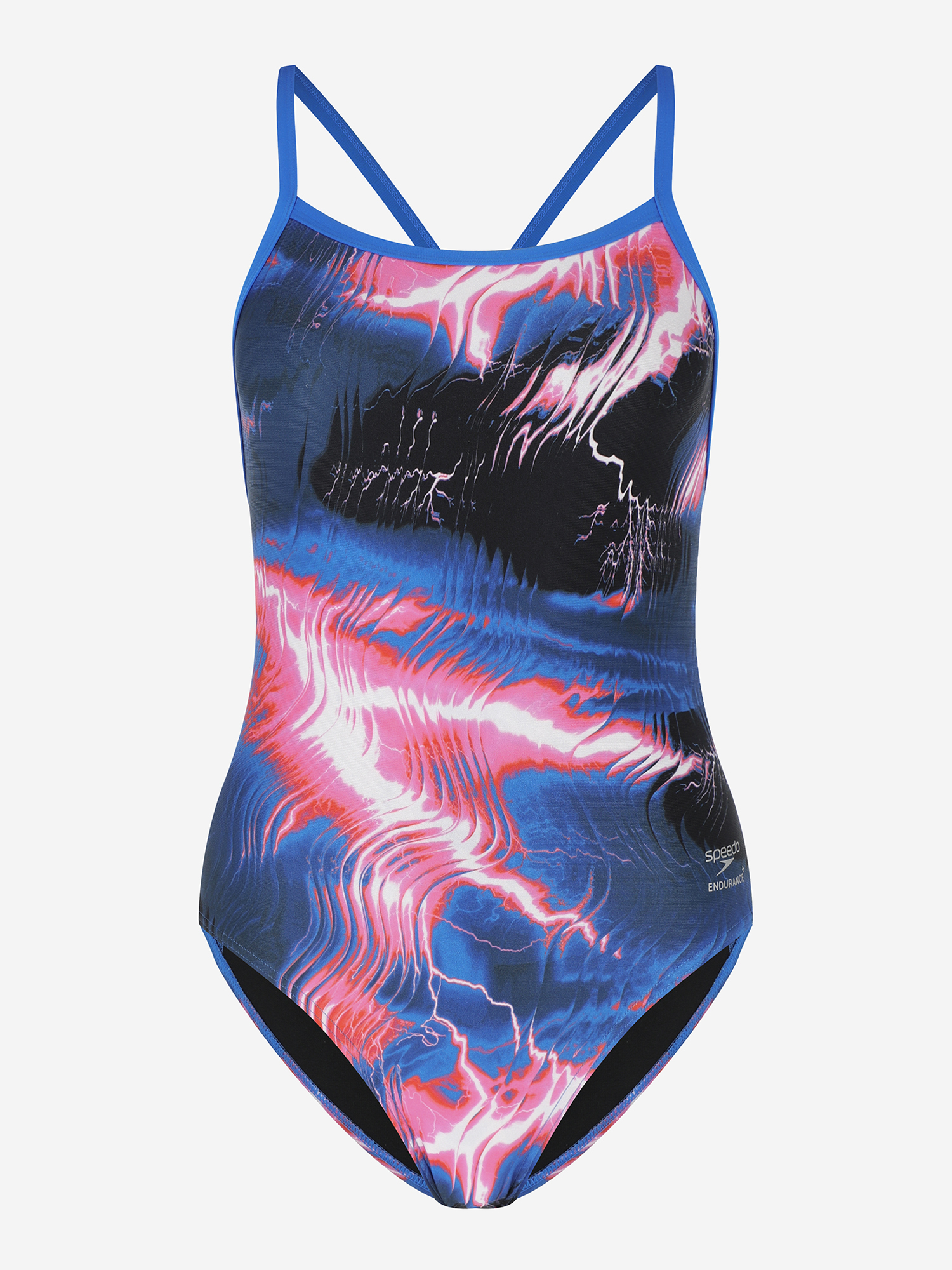 фото Купальник слитный женский speedo, синий