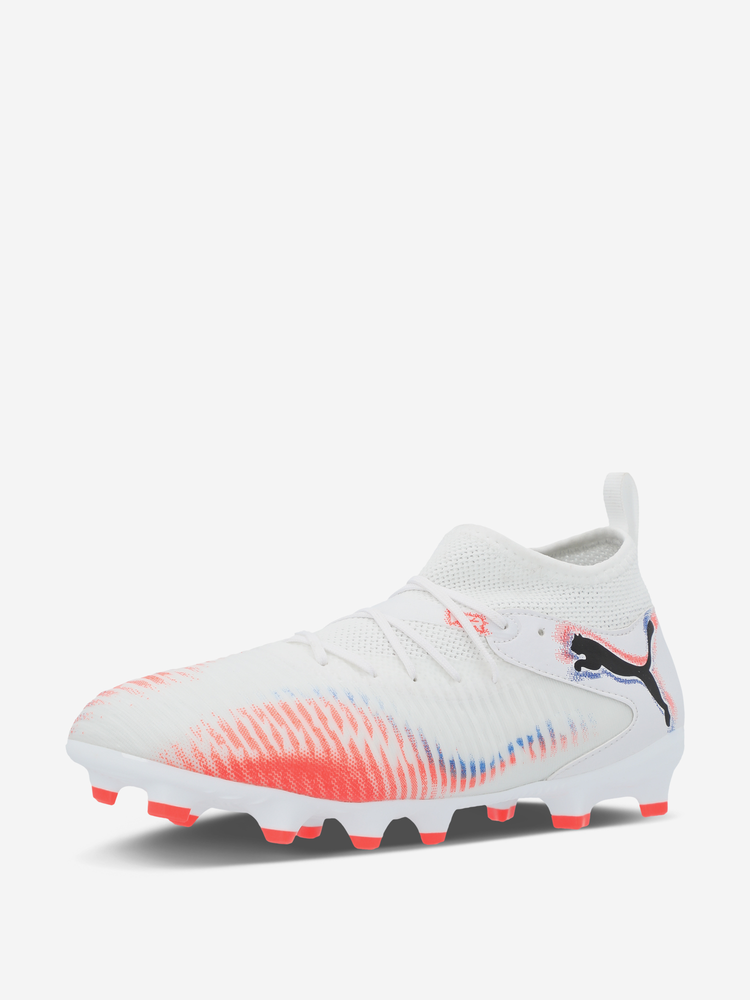 фото Бутсы для мальчиков puma future 8 match fg/ag jr, белый