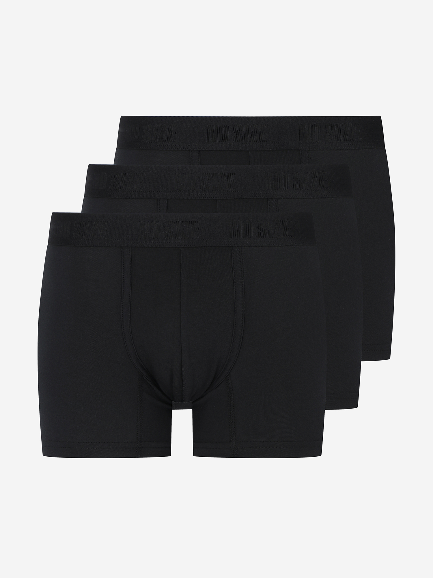 фото Трусы мужские no size, 3 штуки, черный