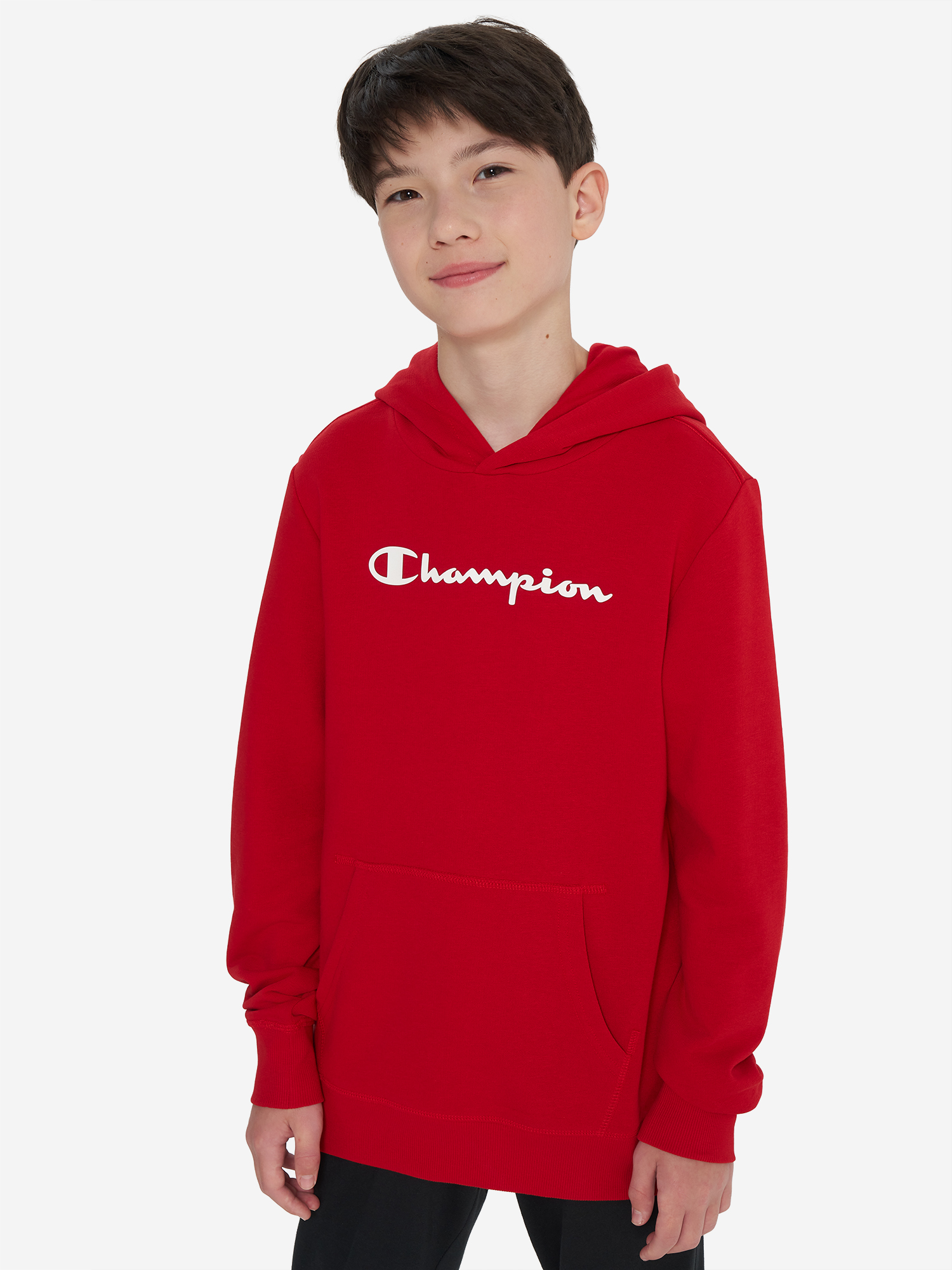 фото Худи для мальчиков champion, красный