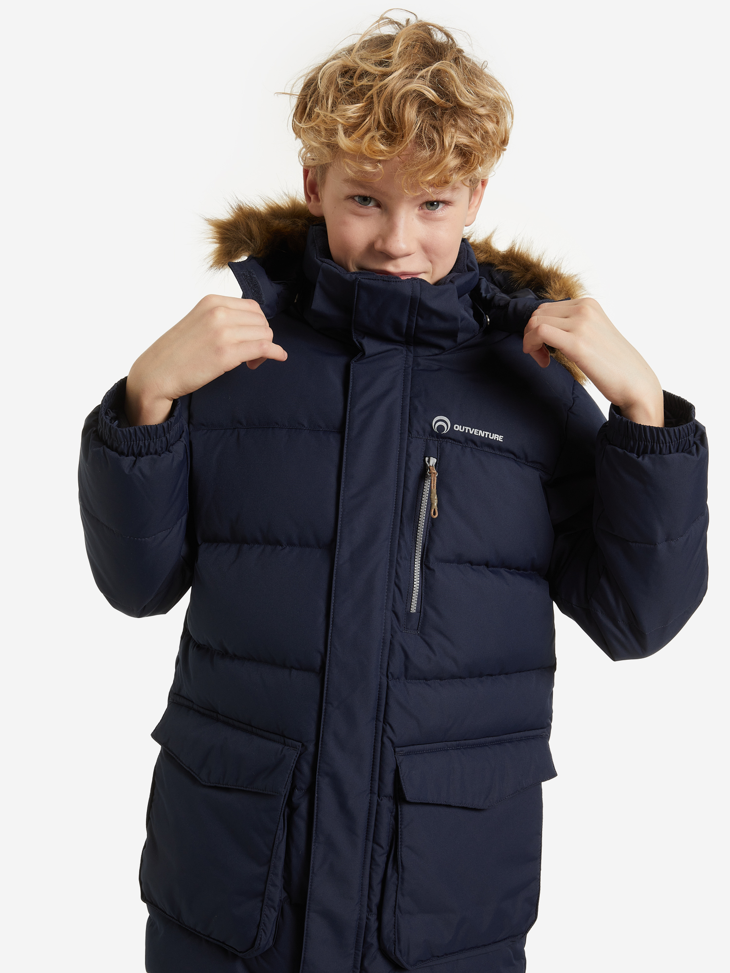 Пуховик для мальчиков Outventure, Синий
Пуховик для мальчиков Outventure, Синий
