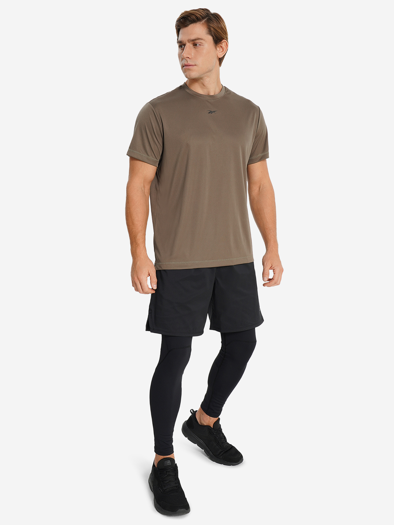 фото Шорты мужские reebok athlete, черный