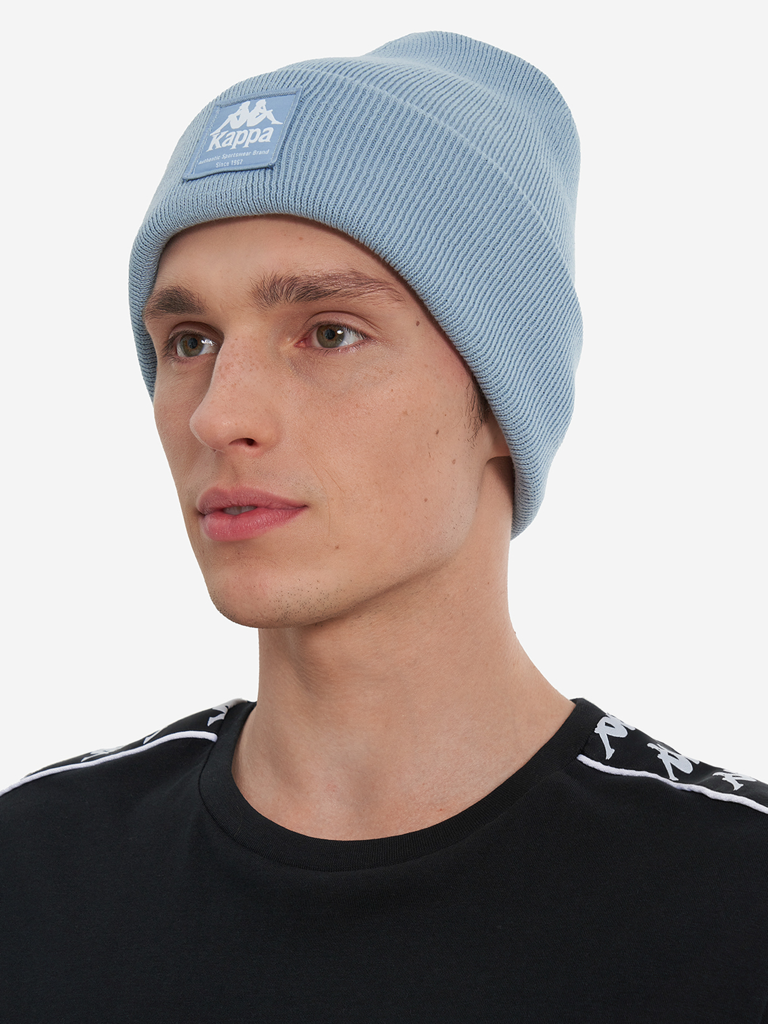 фото Шапка kappa, голубой