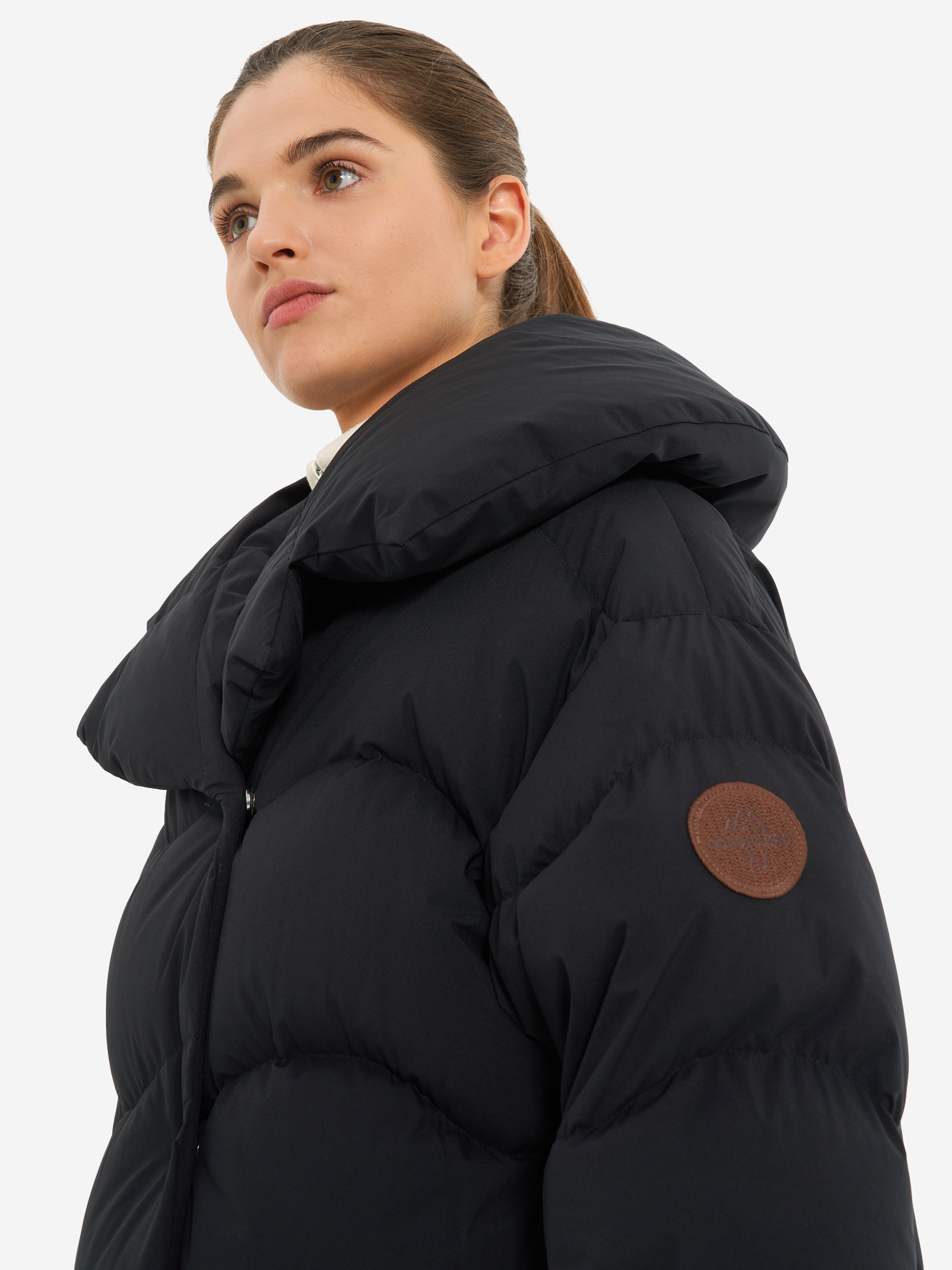 фото Пальто пуховое женское cordillero, черный