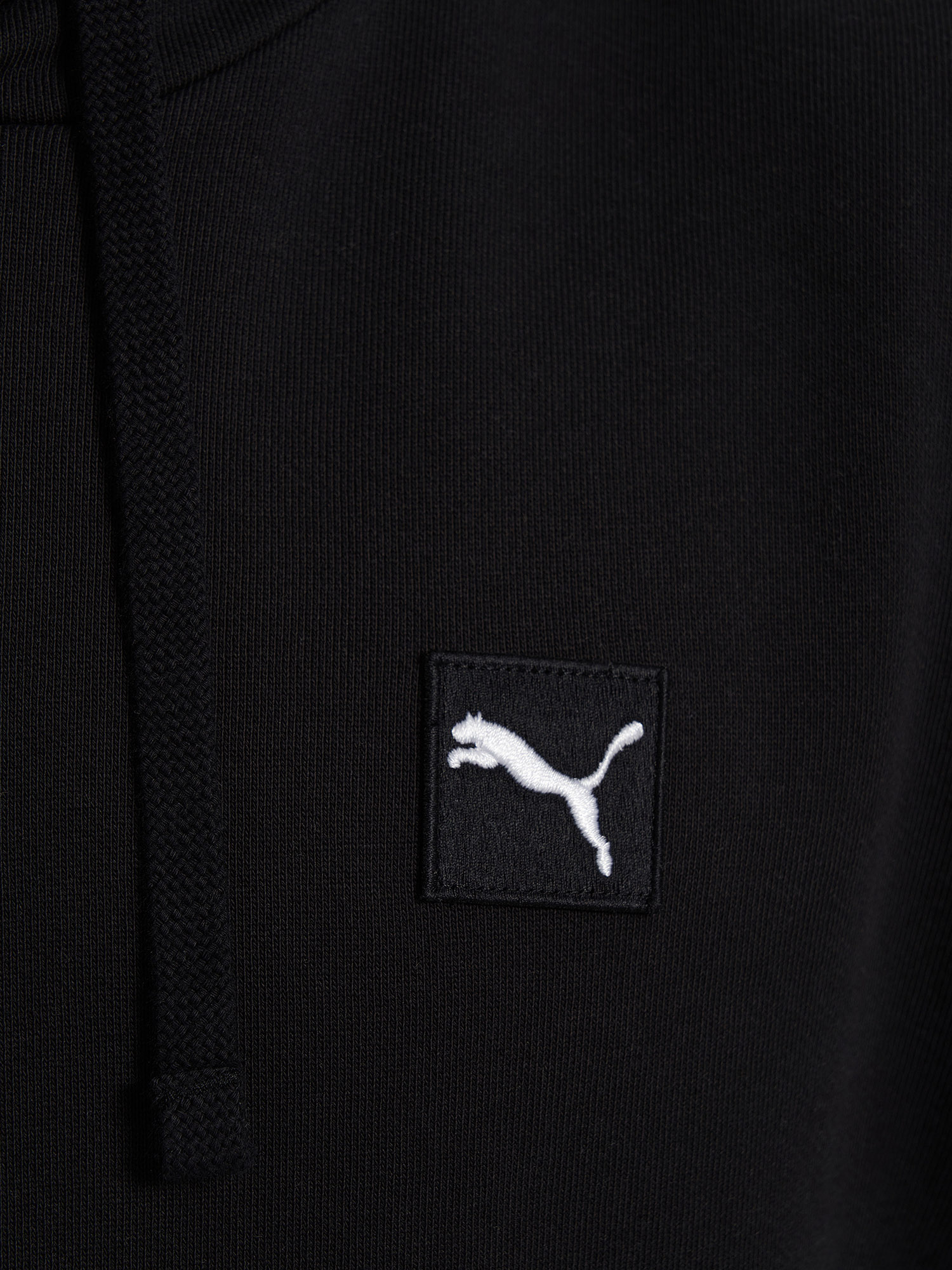 фото Худи мужское puma ess elevated, черный
