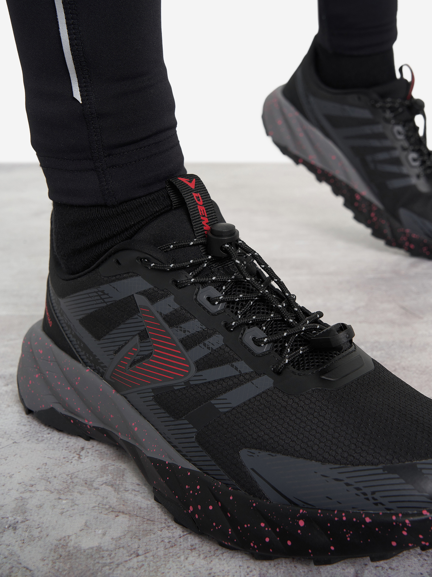 фото Кроссовки женские demix speed trail pro, черный