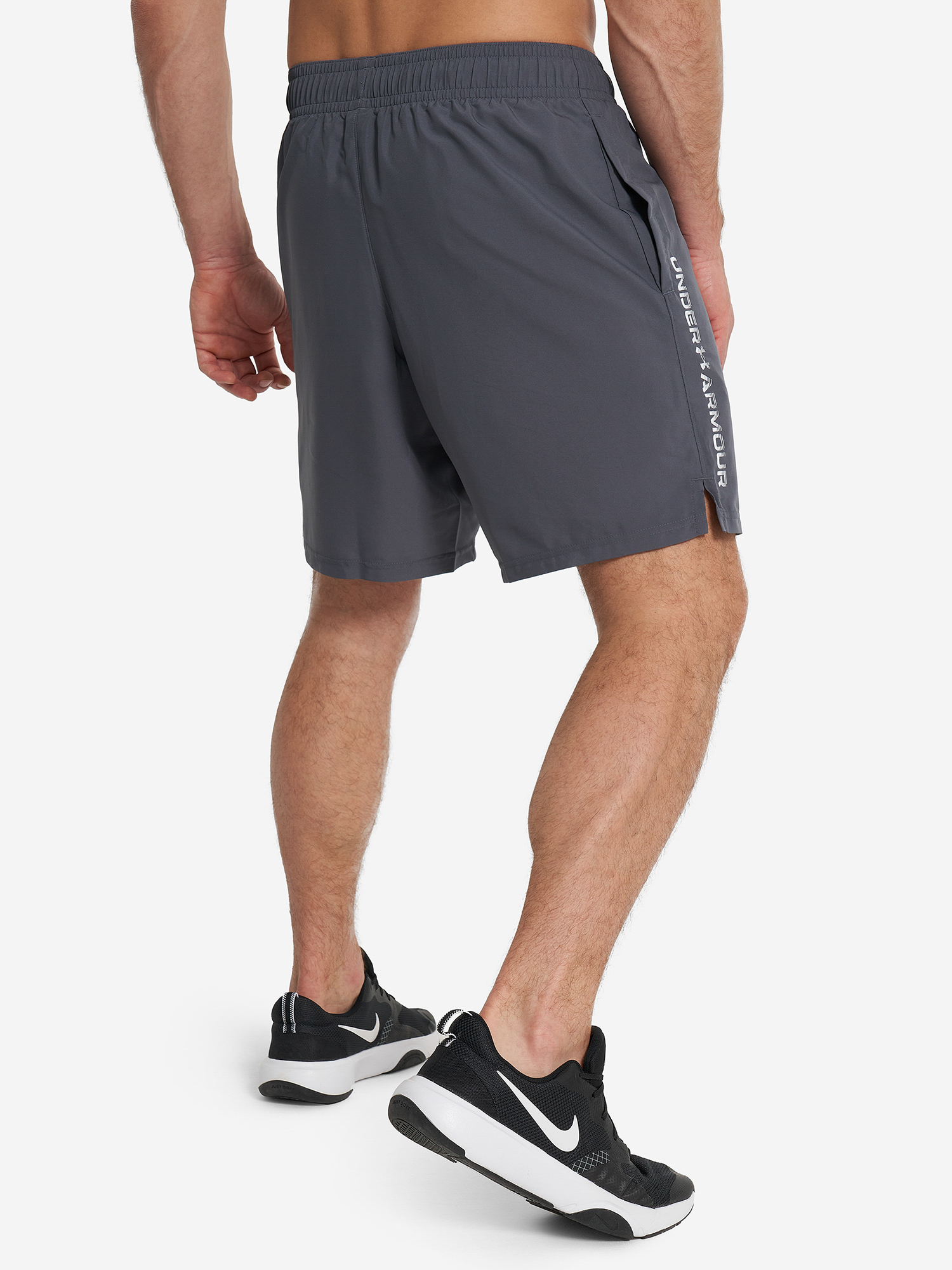 фото Шорты мужские under armour, серый