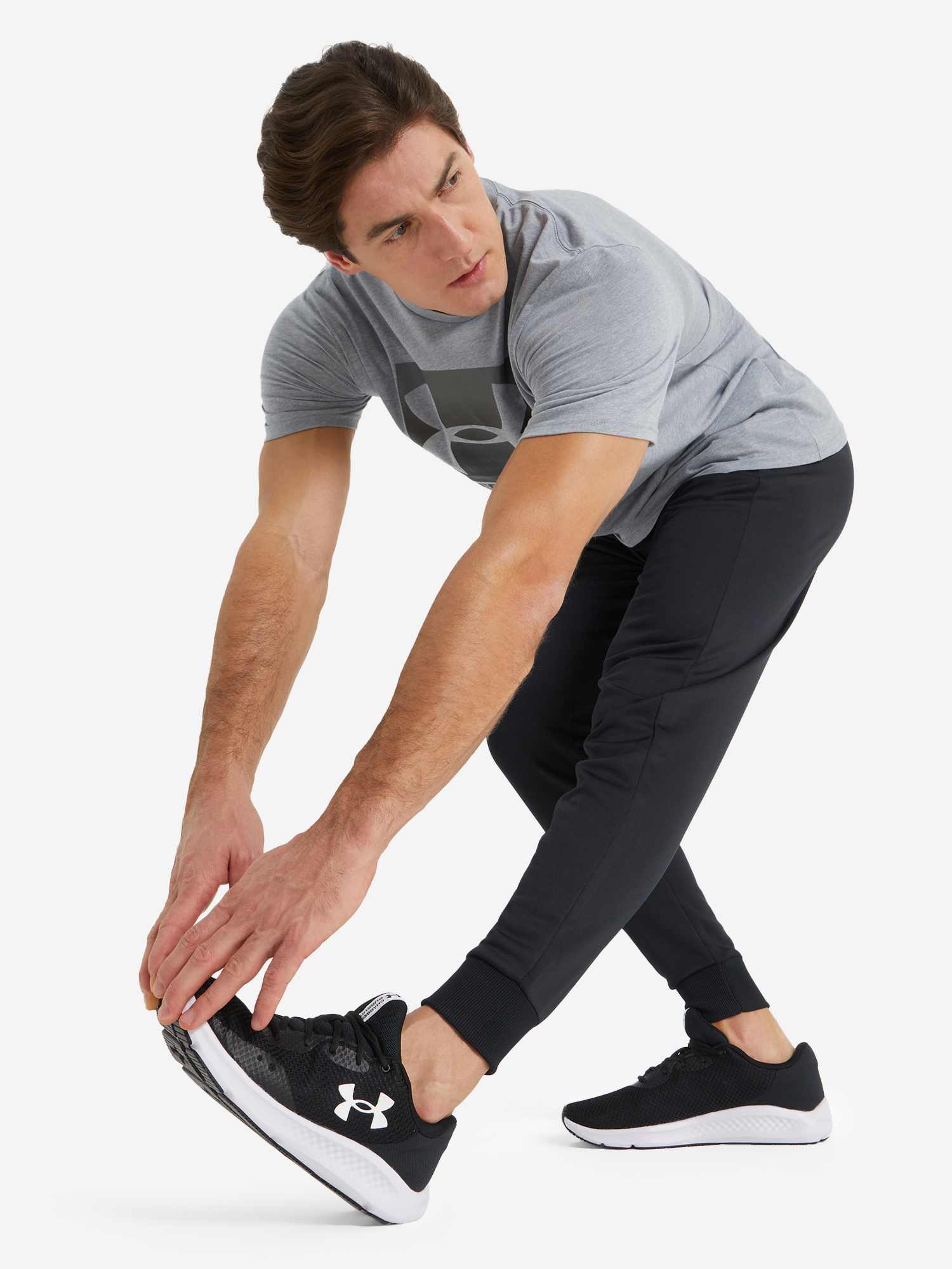фото Брюки мужские under armour, черный