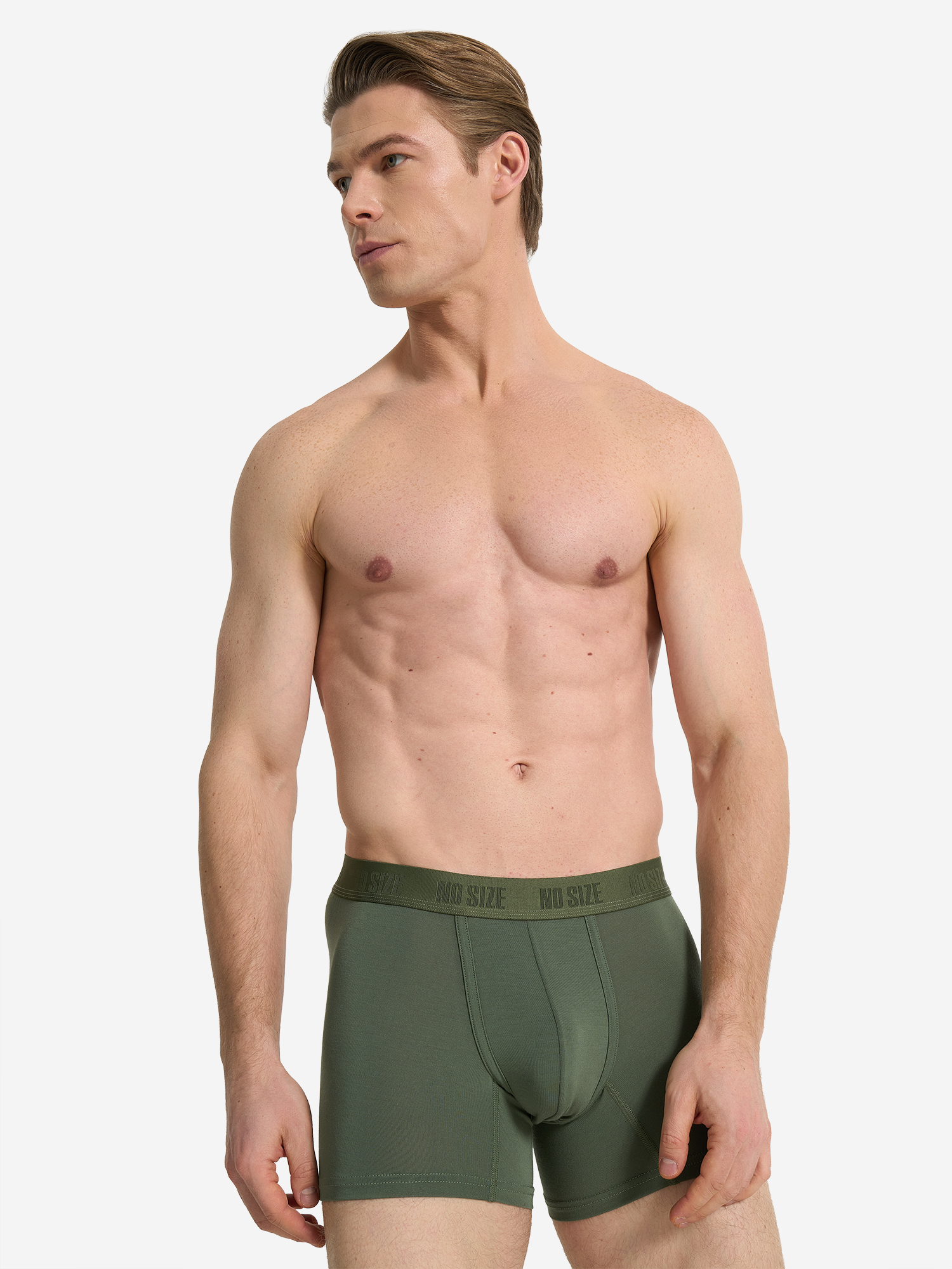 фото Трусы мужские no size, 3 штуки, черный