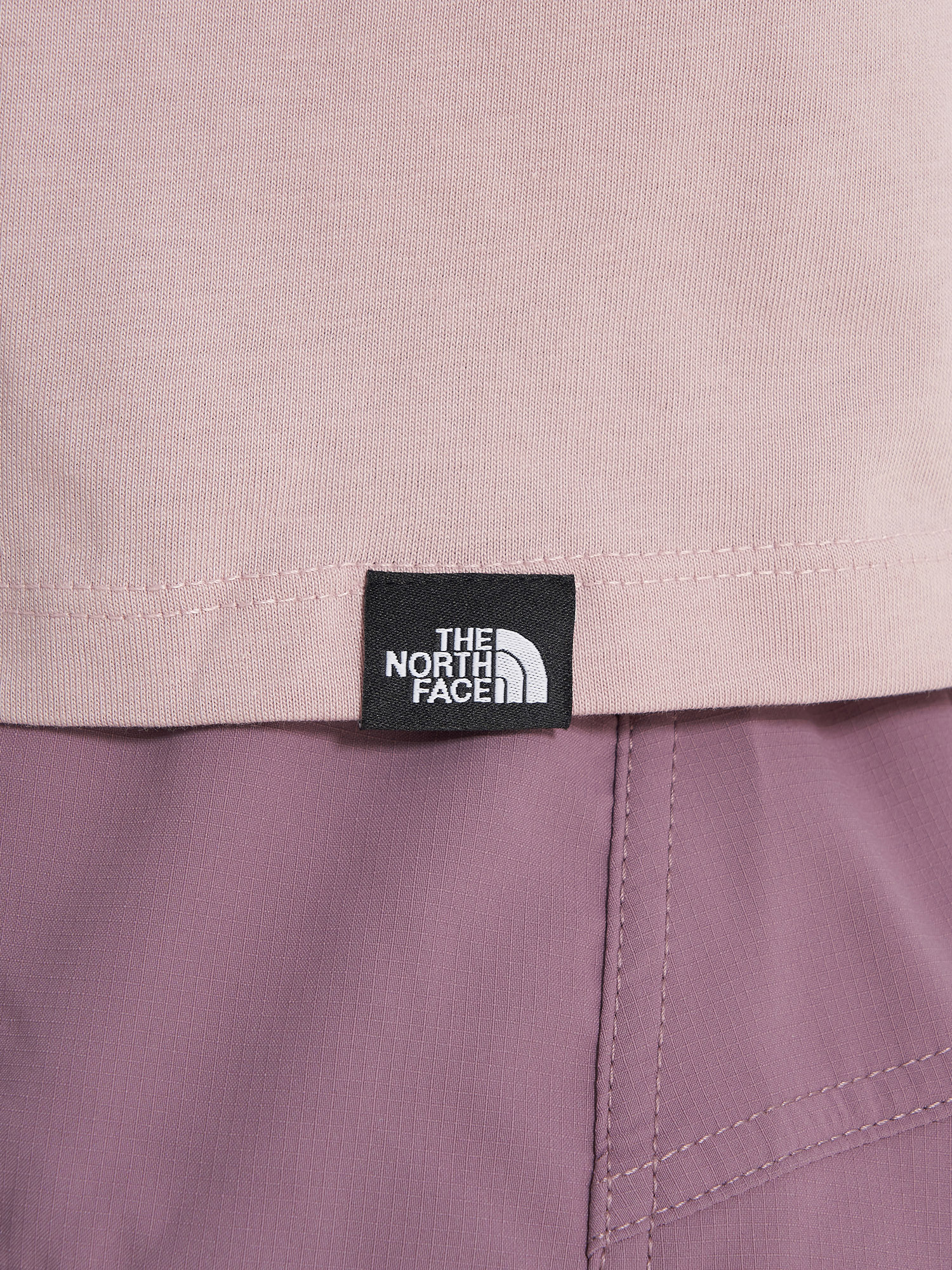 фото Футболка женская the north face simple dome, розовый