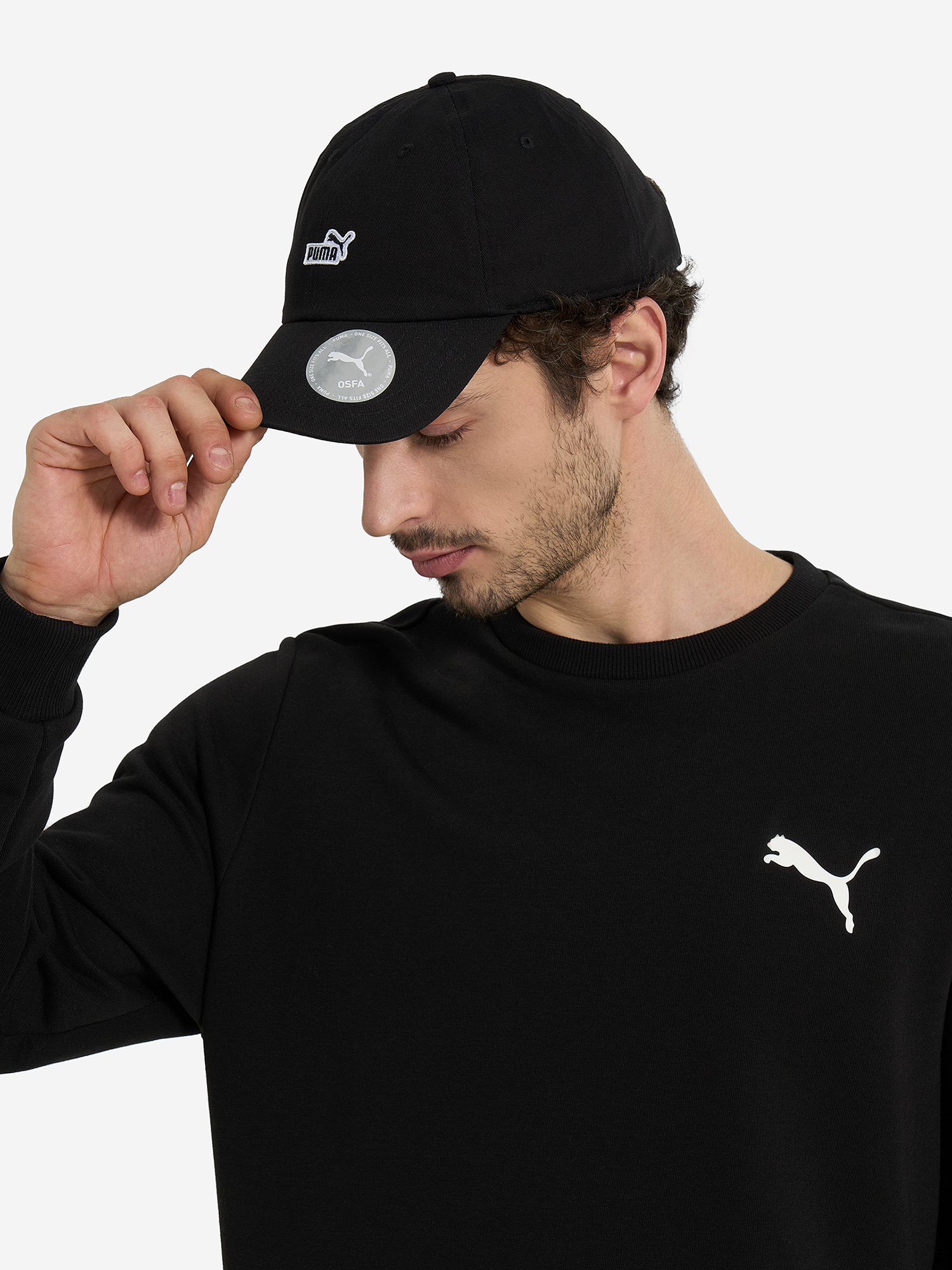 фото Бейсболка puma ess no. 1, черный