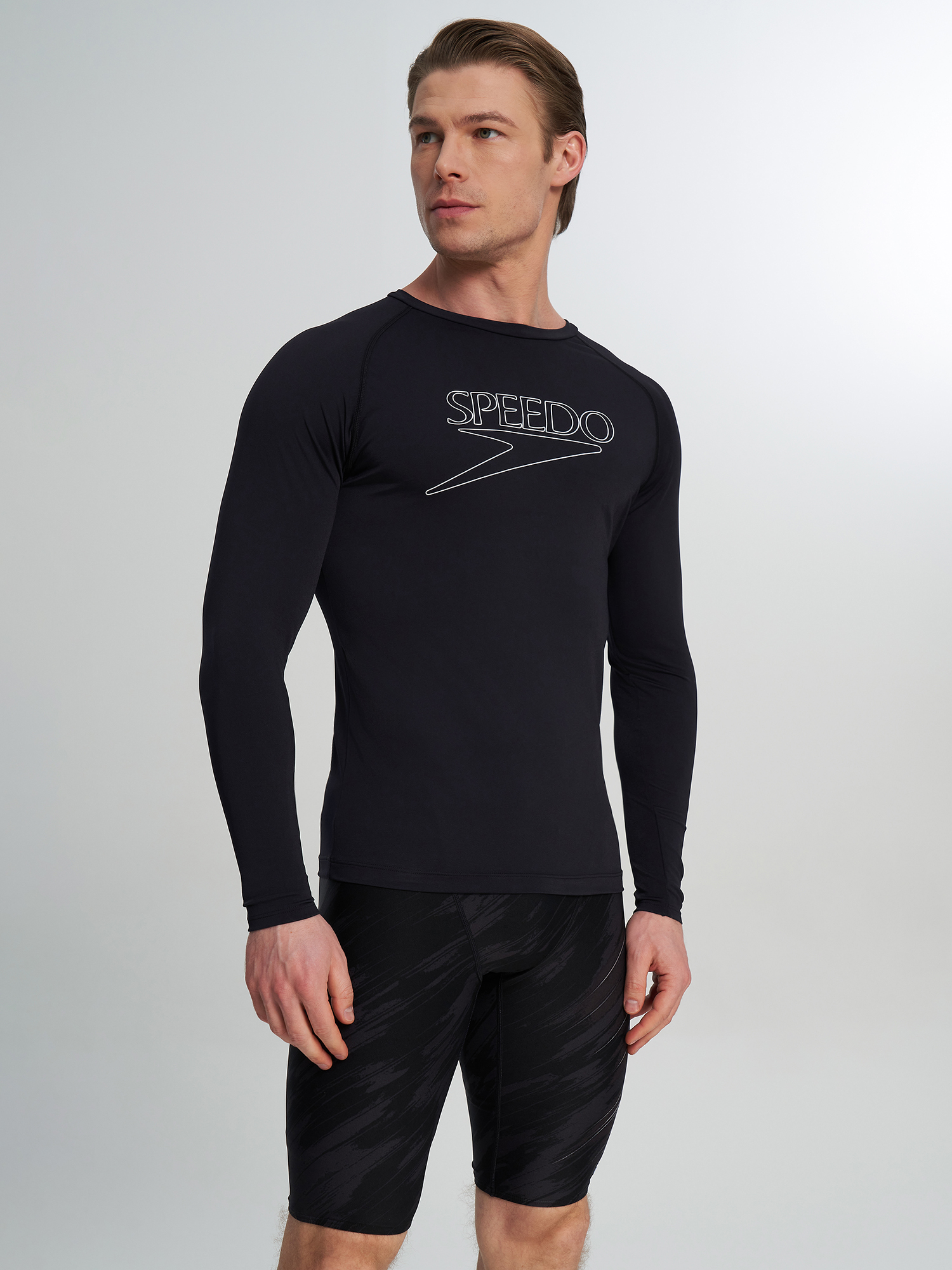 Рашгард мужской Speedo Logo Rash Guard, Черный
Рашгард мужской Speedo Logo Rash Guard, Черный