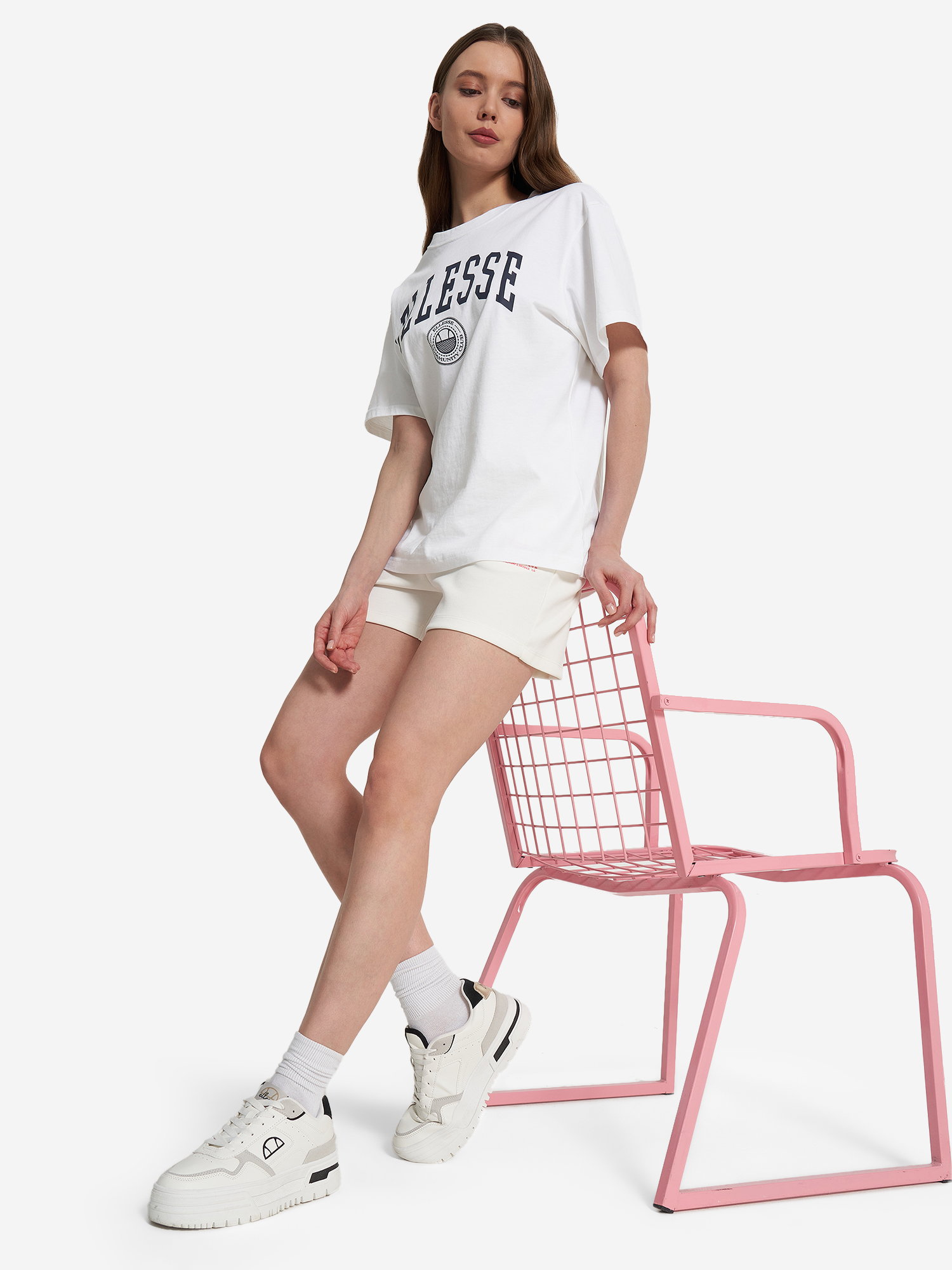 фото Шорты женские ellesse, белый