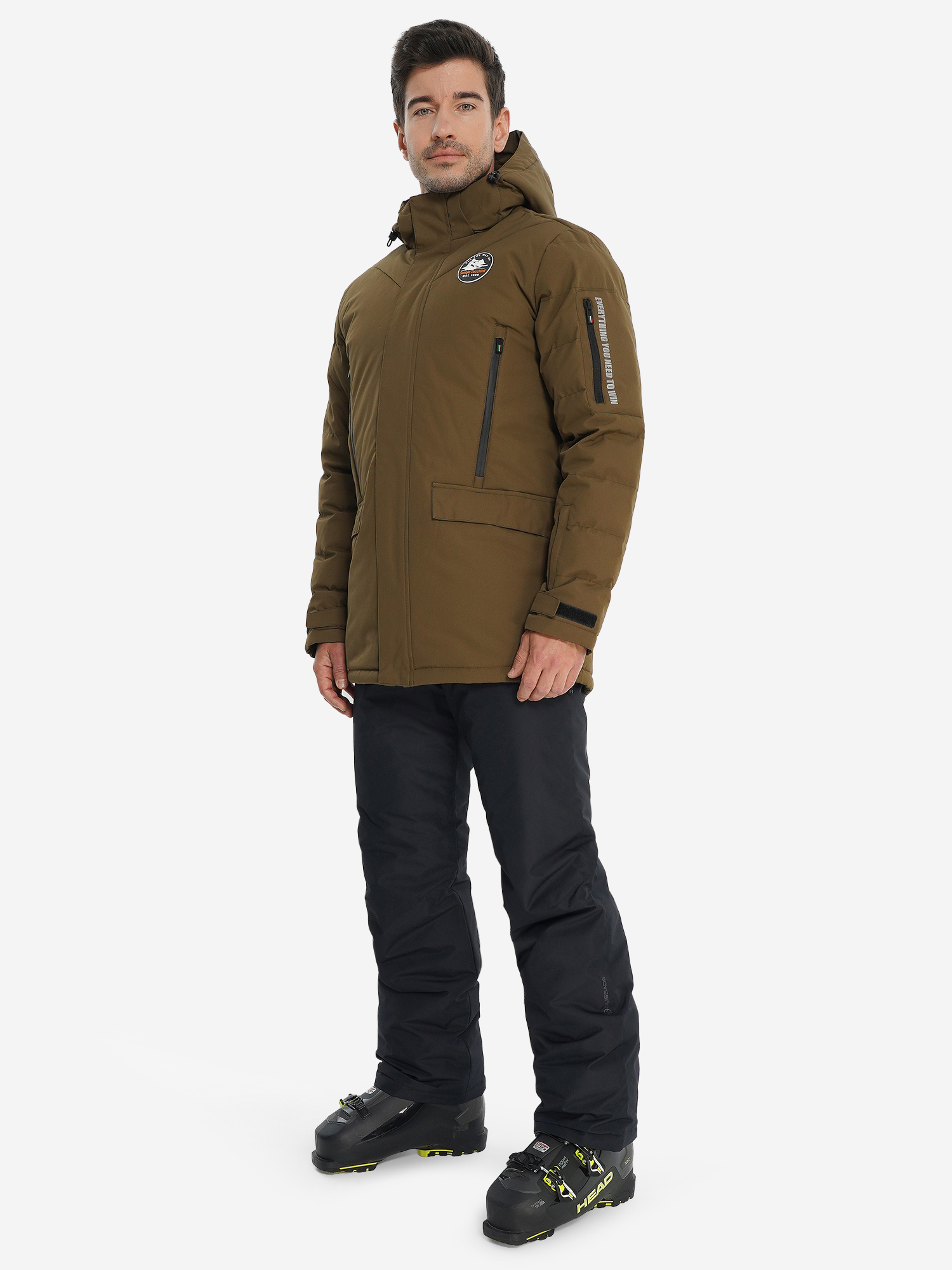 фото Куртка утепленная мужская sergio tacchini john, зеленый