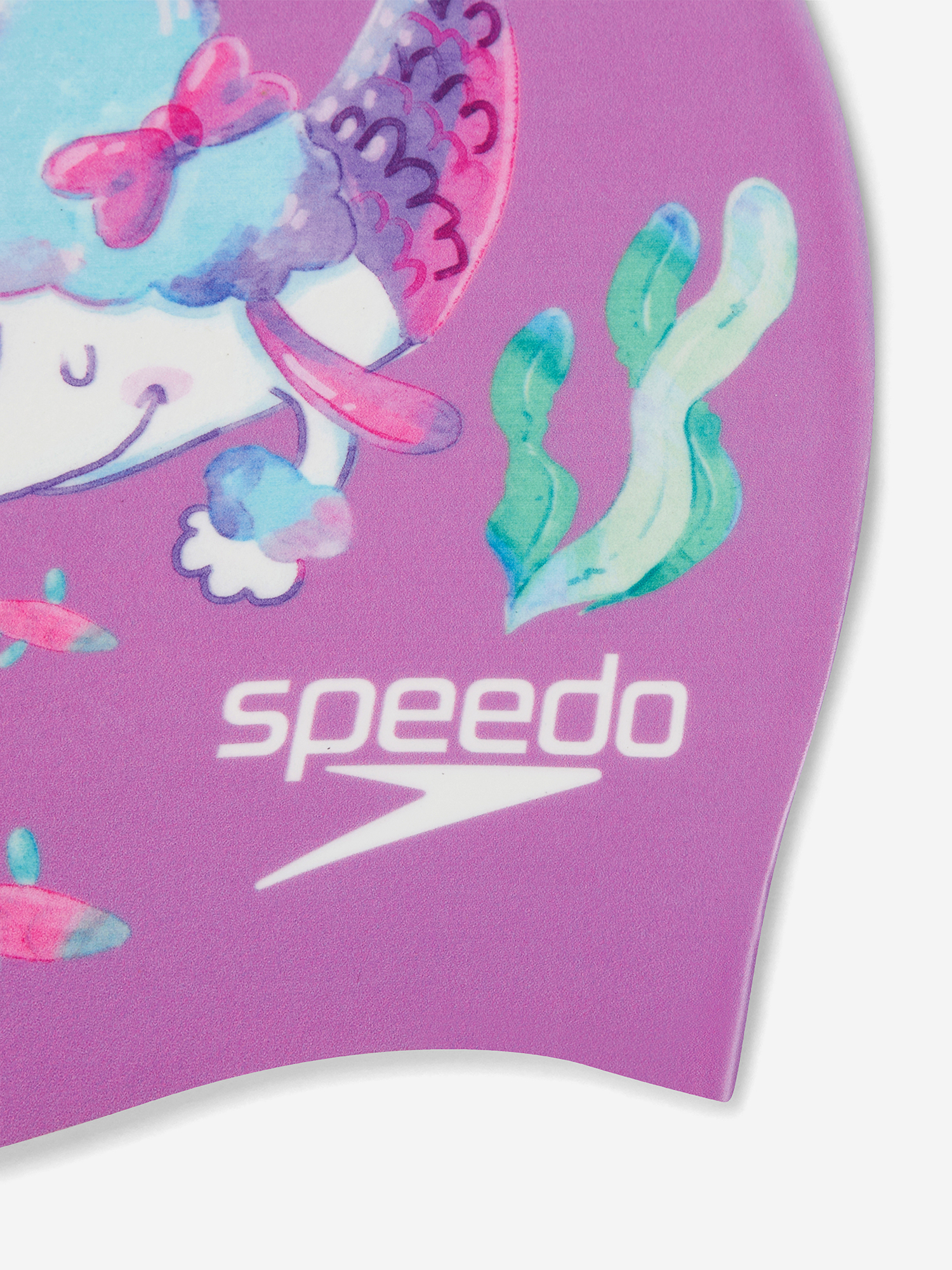 фото Шапочка для плавания детская speedo digital printed, розовый