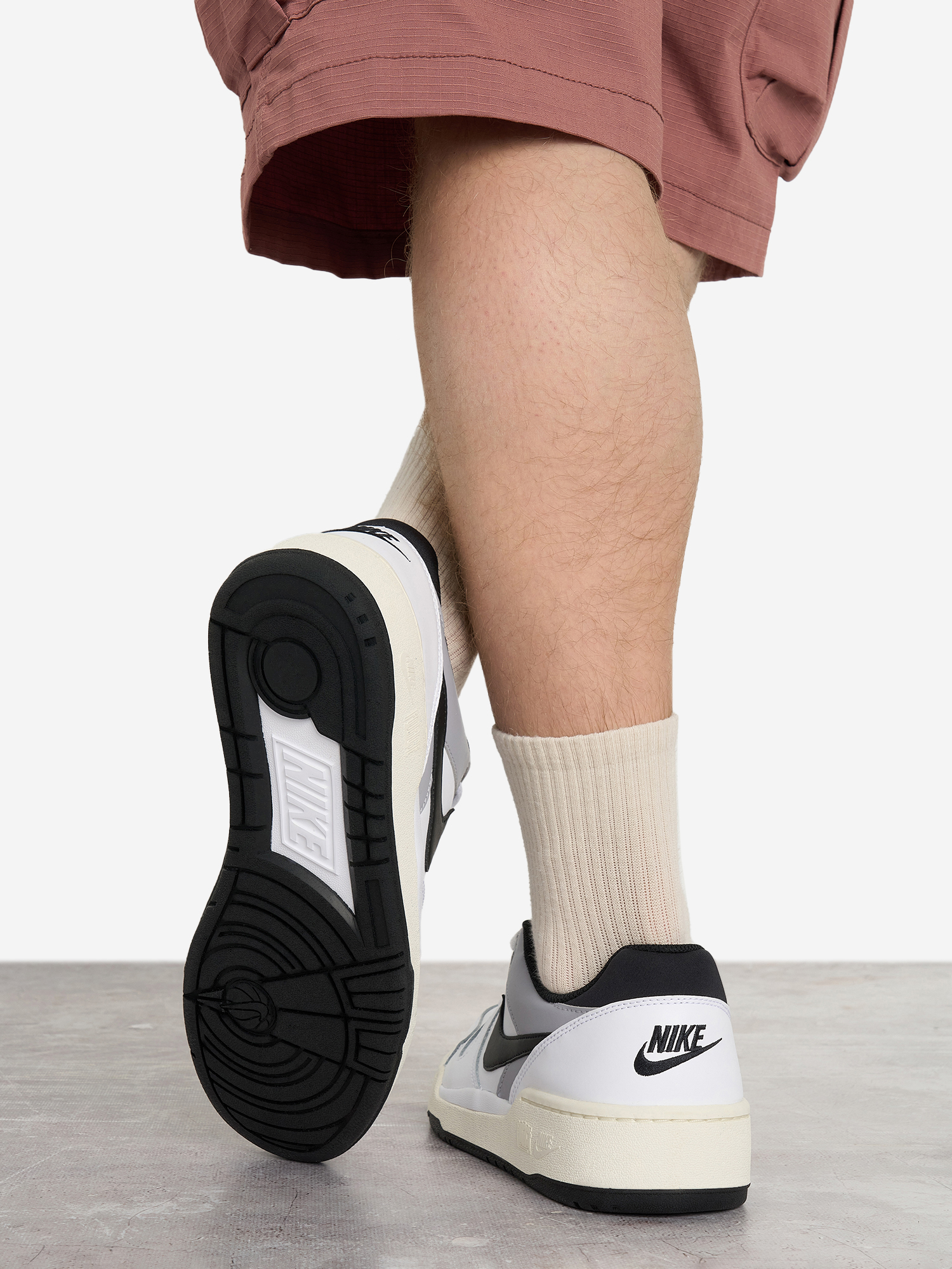 фото Кеды мужские nike full force low, белый