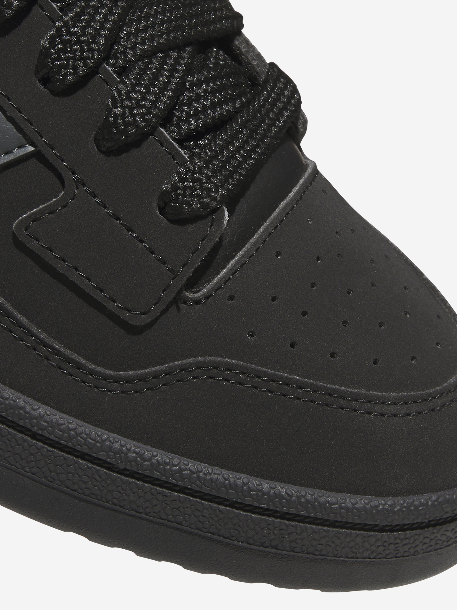 фото Кеды мужские adidas rapid court mid winterized, черный