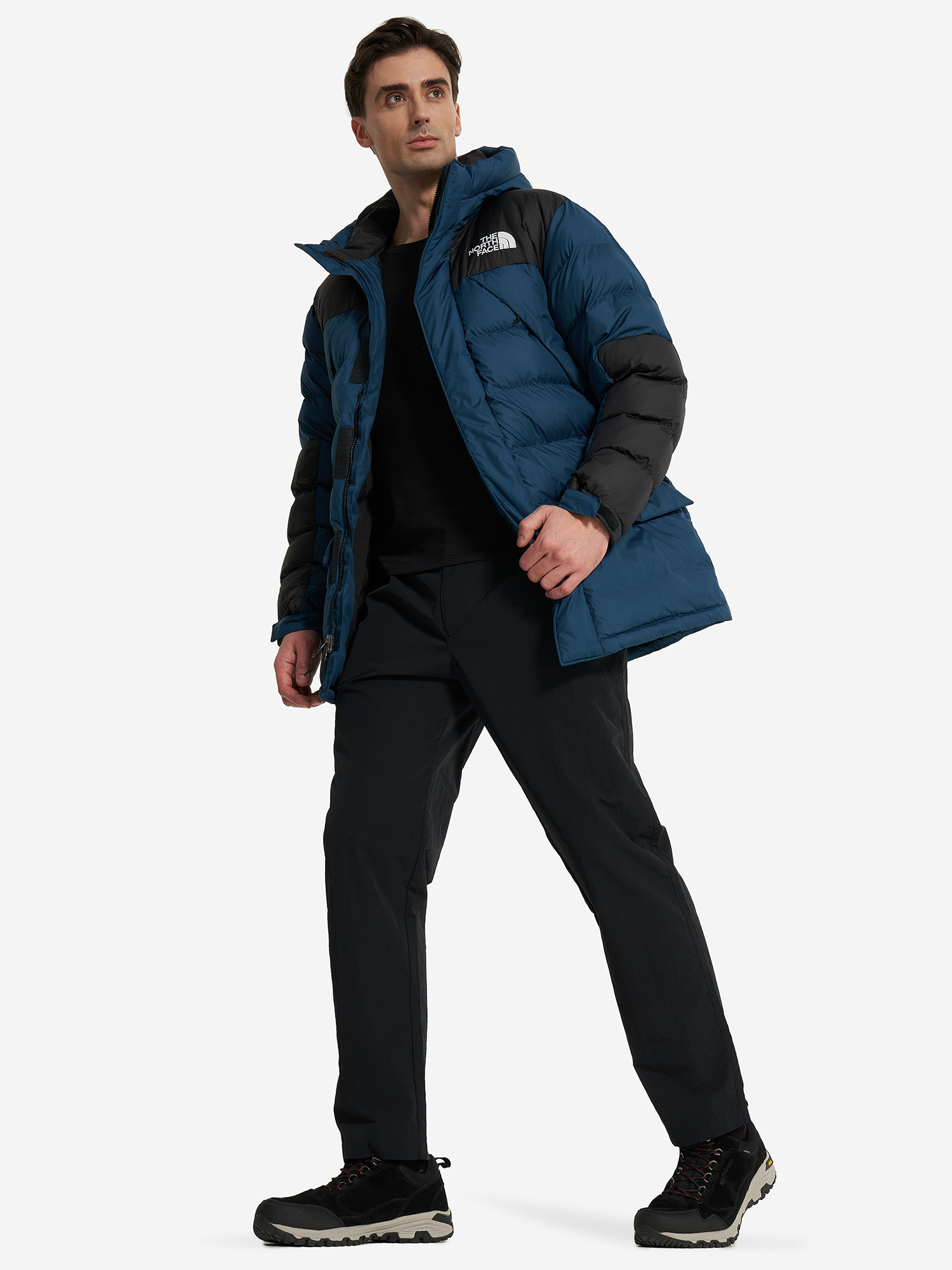 фото Куртка утепленная мужская the north face limbara insulated, синий