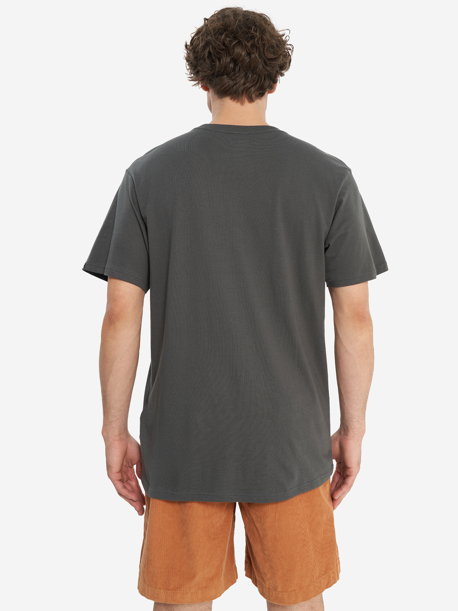 фото Футболка мужская quiksilver ultimate classic, серый