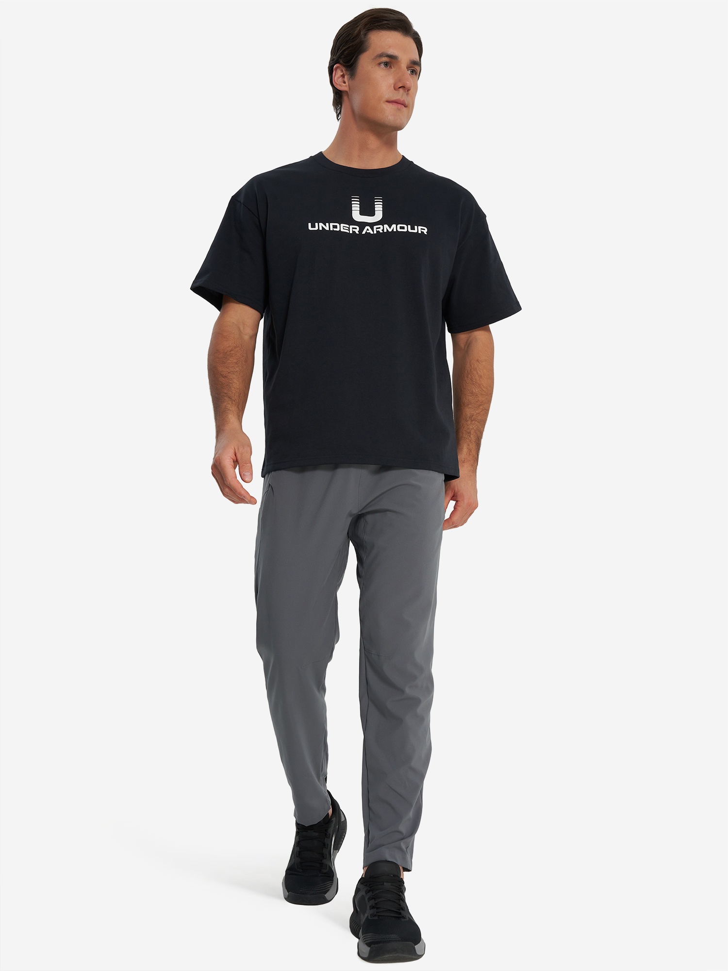 фото Футболка мужская under armour, черный