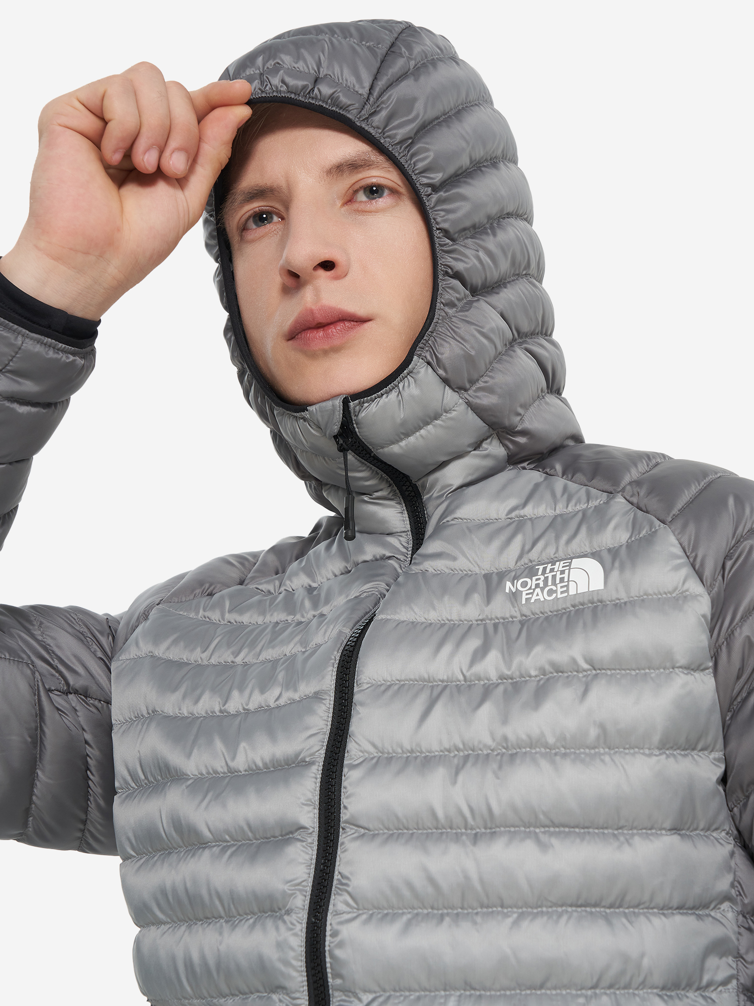 фото Пуховик мужской the north face bettaforca, серый