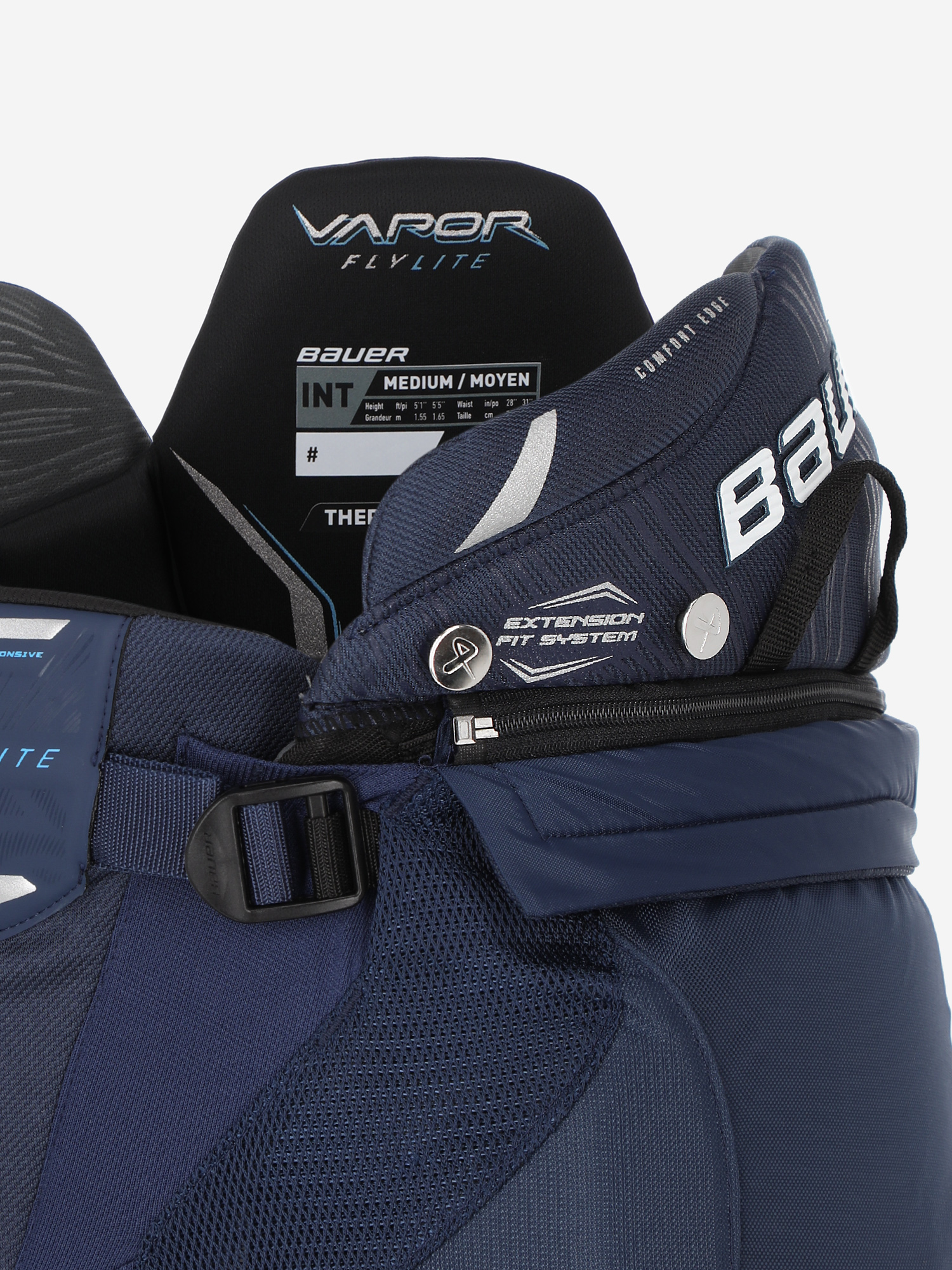 фото Шорты хоккейные детские bauer vapor flylite int, синий