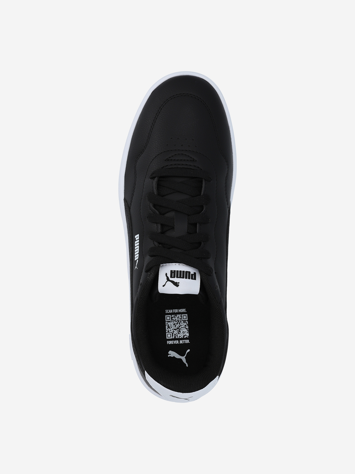 фото Кеды женские puma court lally, черный
