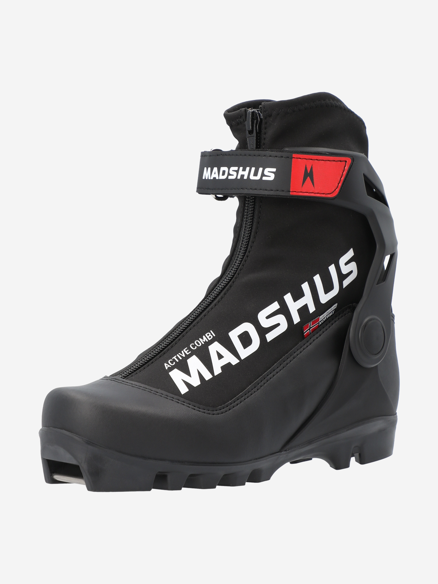 фото Ботинки для беговых лыж madshus active combi, черный